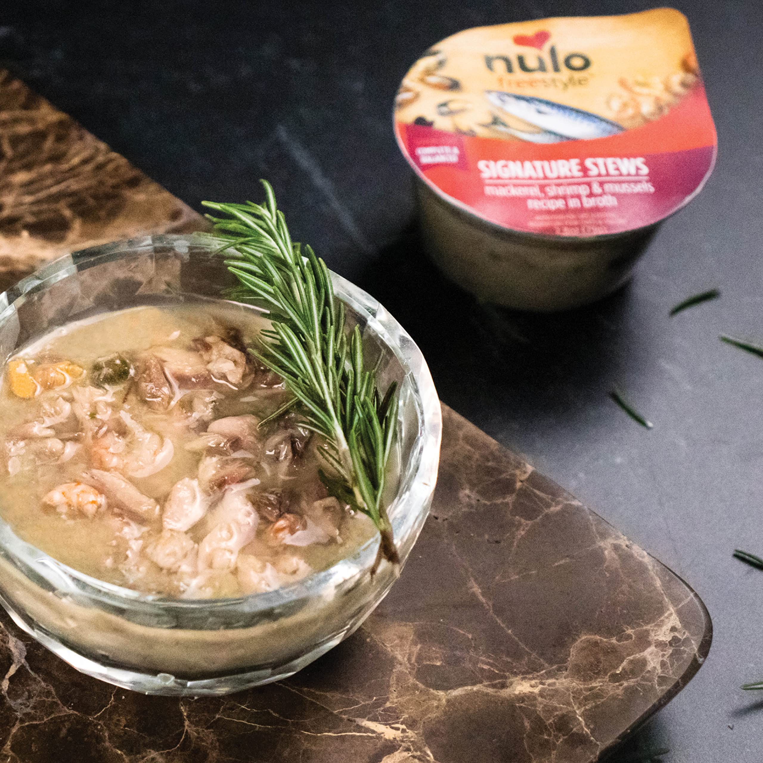 Nulo Freestyle Cat & Kitten Wet Food Signature Stew - Premium All Natural Grain-Free Food Topper With No Added Minerals or Prese