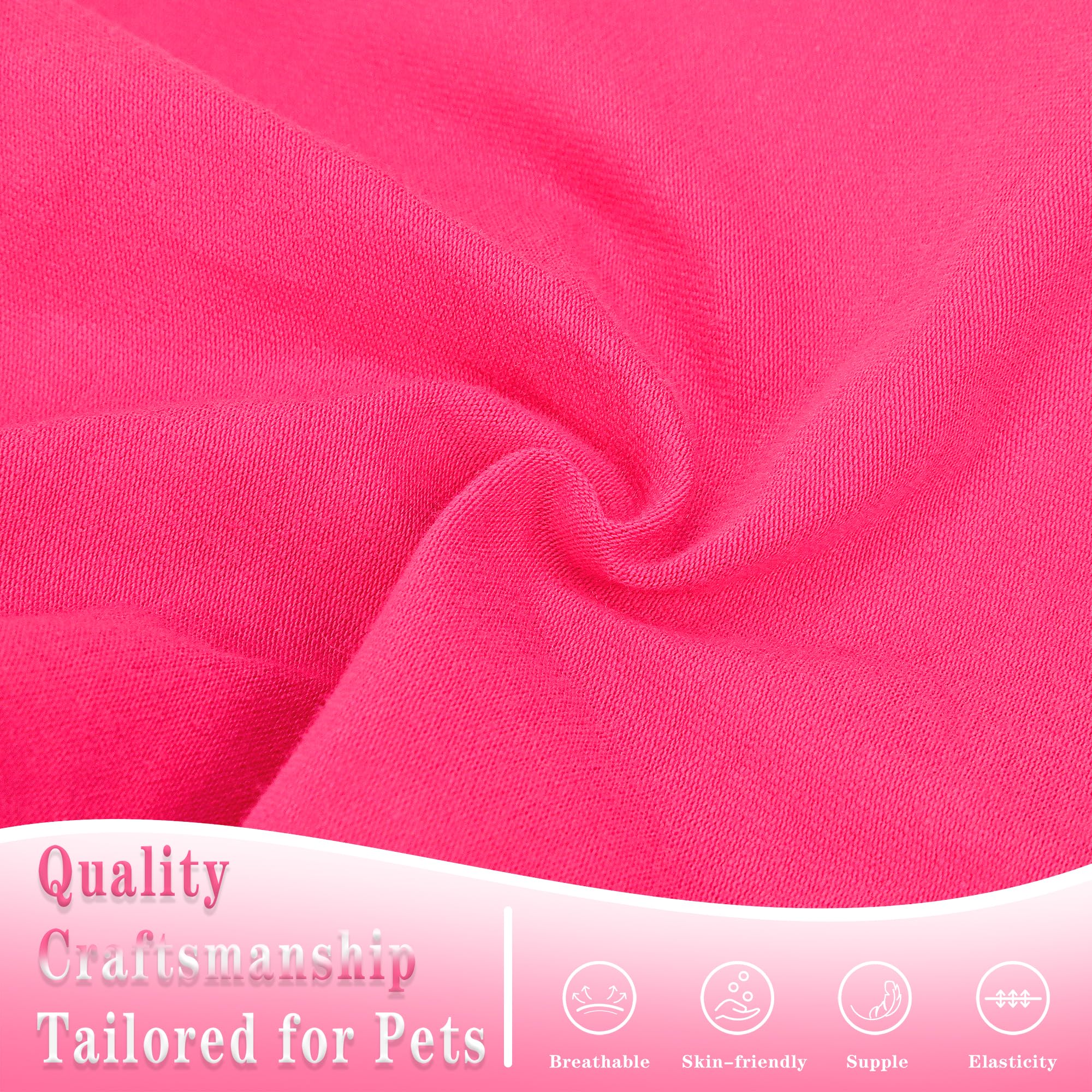 Pink Cotton Dog Shirt With 'Little Miss Naughty' Bee Print, Soft & Breathable Pet Apparel For Small To Large Dogs, Cute All-Seas