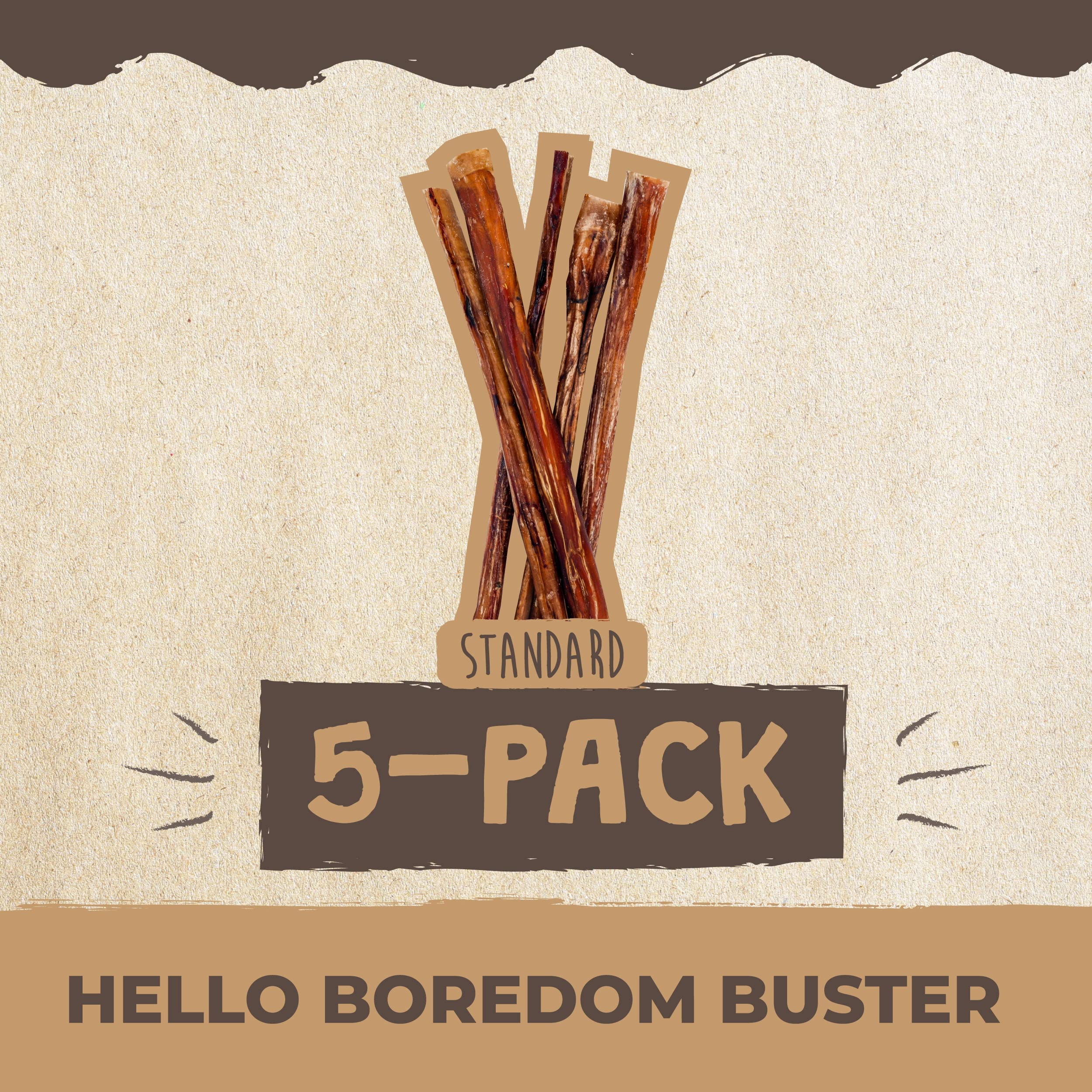 Mighty Paw Naturals 12 Bully Sticks for Dogs - Grass Fed Beef Dog Chews. Dog Bully Sticks for Large Dogs, Medium and Small Breed