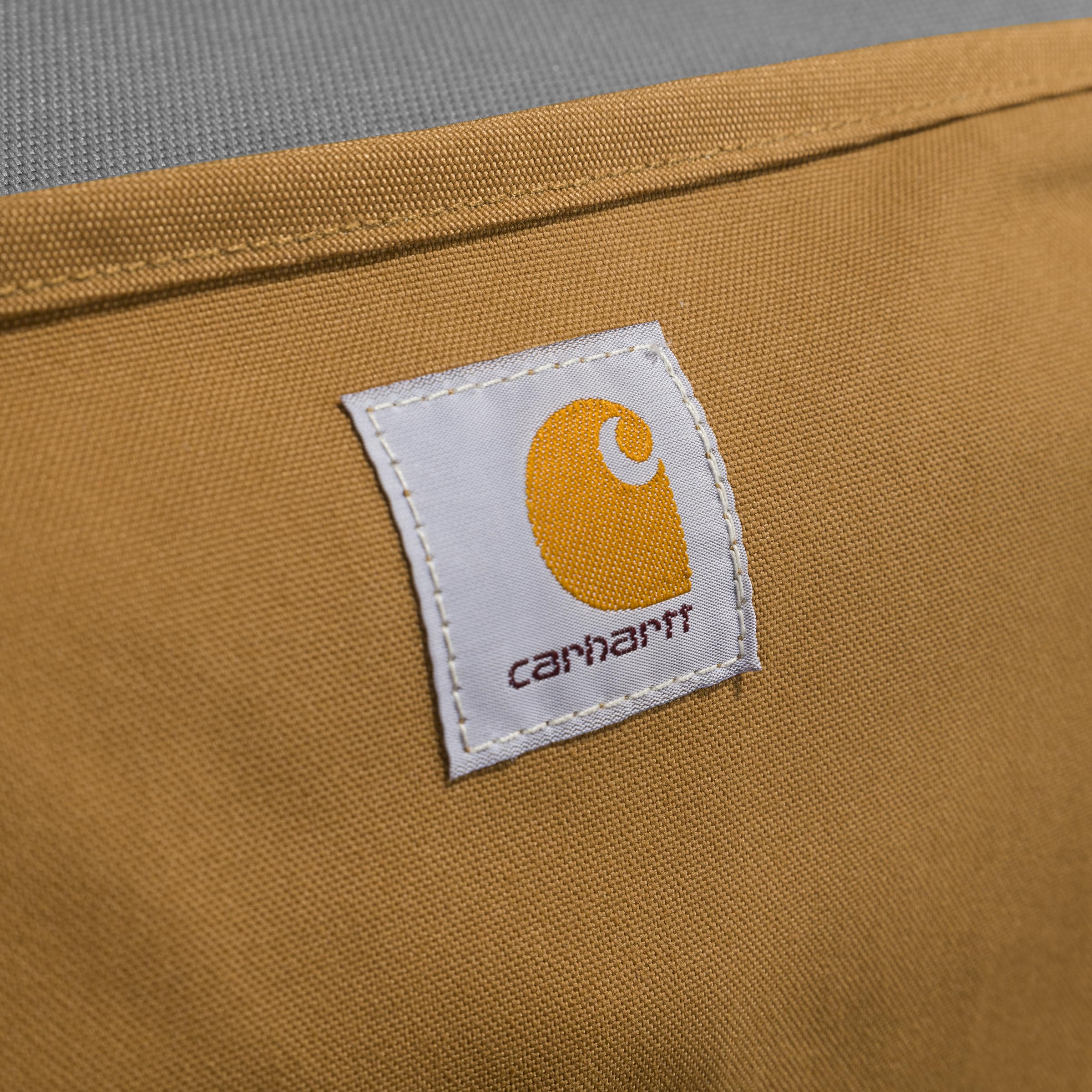 Carhartt Universal Fitted Nylon Duck Pet Hammock Car Seat Protector, Dog Back Seat Cover, Carhartt Brown