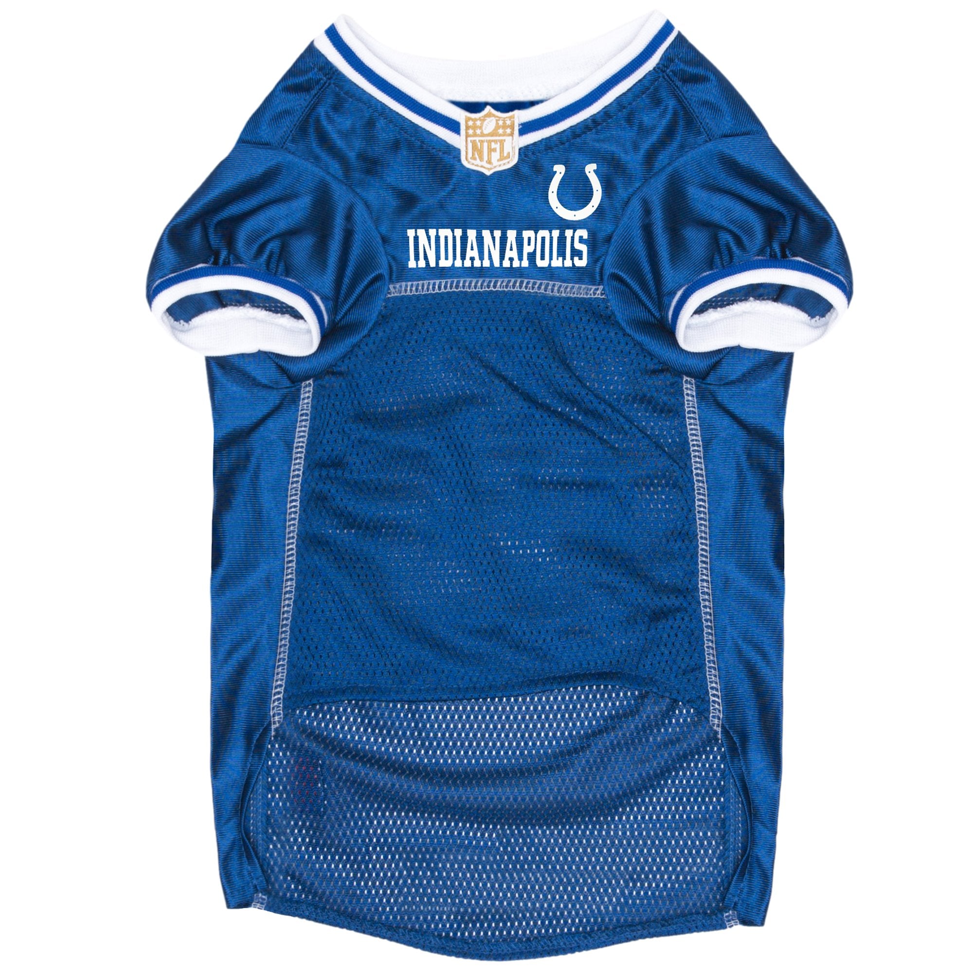 Nfl Indianapolis Colts Dog Jersey, Size: Small. Best Football Jersey Costume For Dogs & Cats. Licensed Jersey Shirt