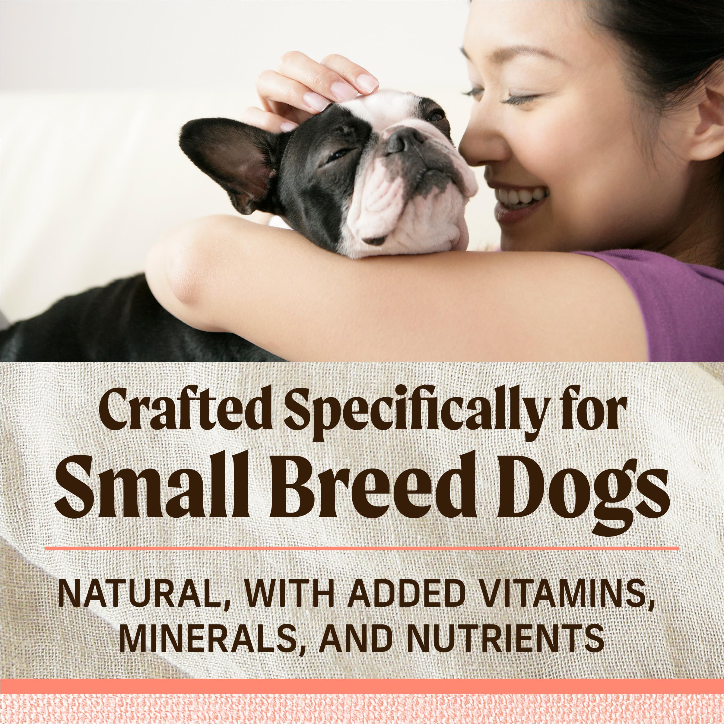 Merrick Lil Plates Premium Grain Free Dry Dog Food for Small Dogs, Real Salmon and Sweet Potato Kibble - 12.0 lb. Bag