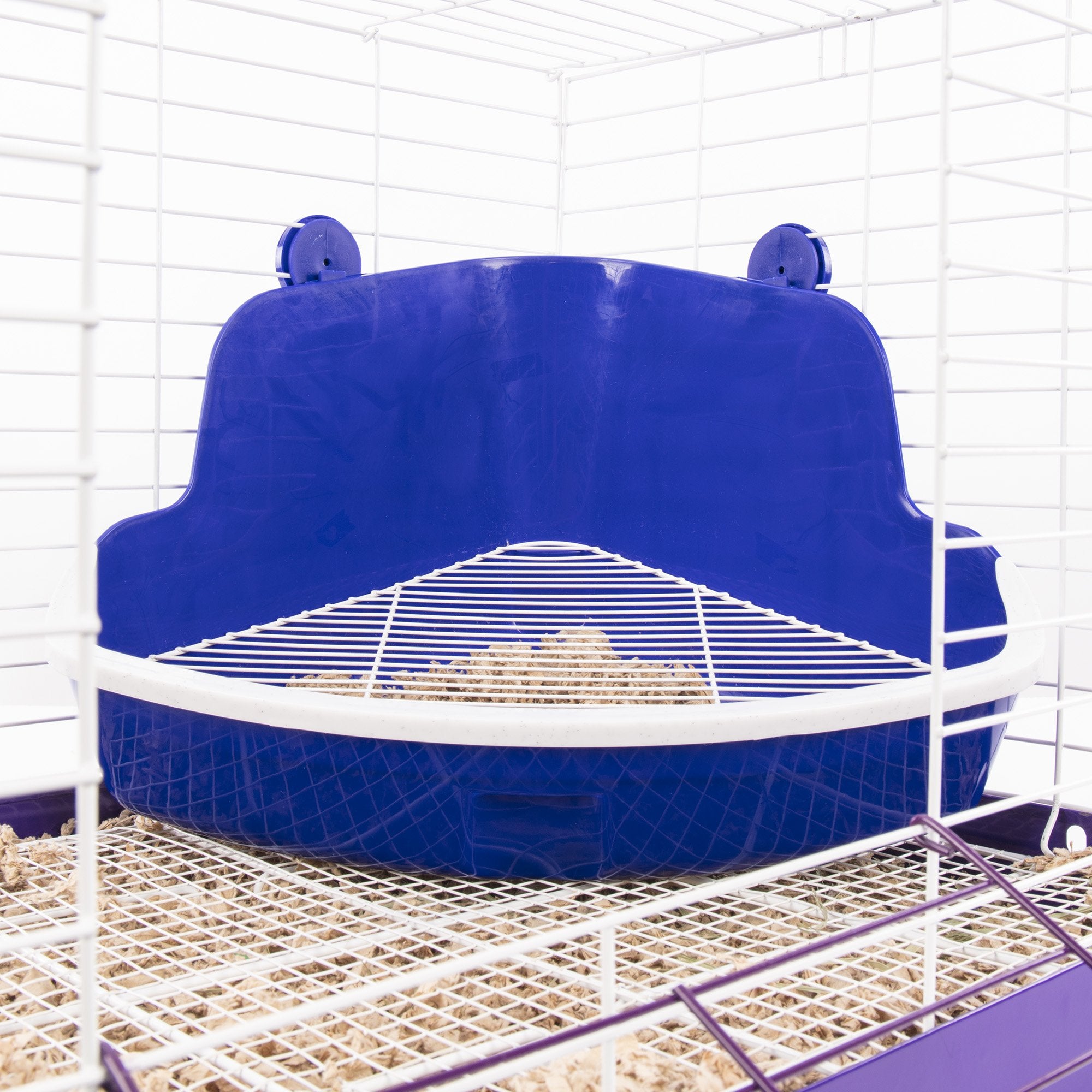 Ware Manufacturing Plastic Scatterless Lock-N-Litter Bigger Pet Pan, Jumbo - Colors May Vary