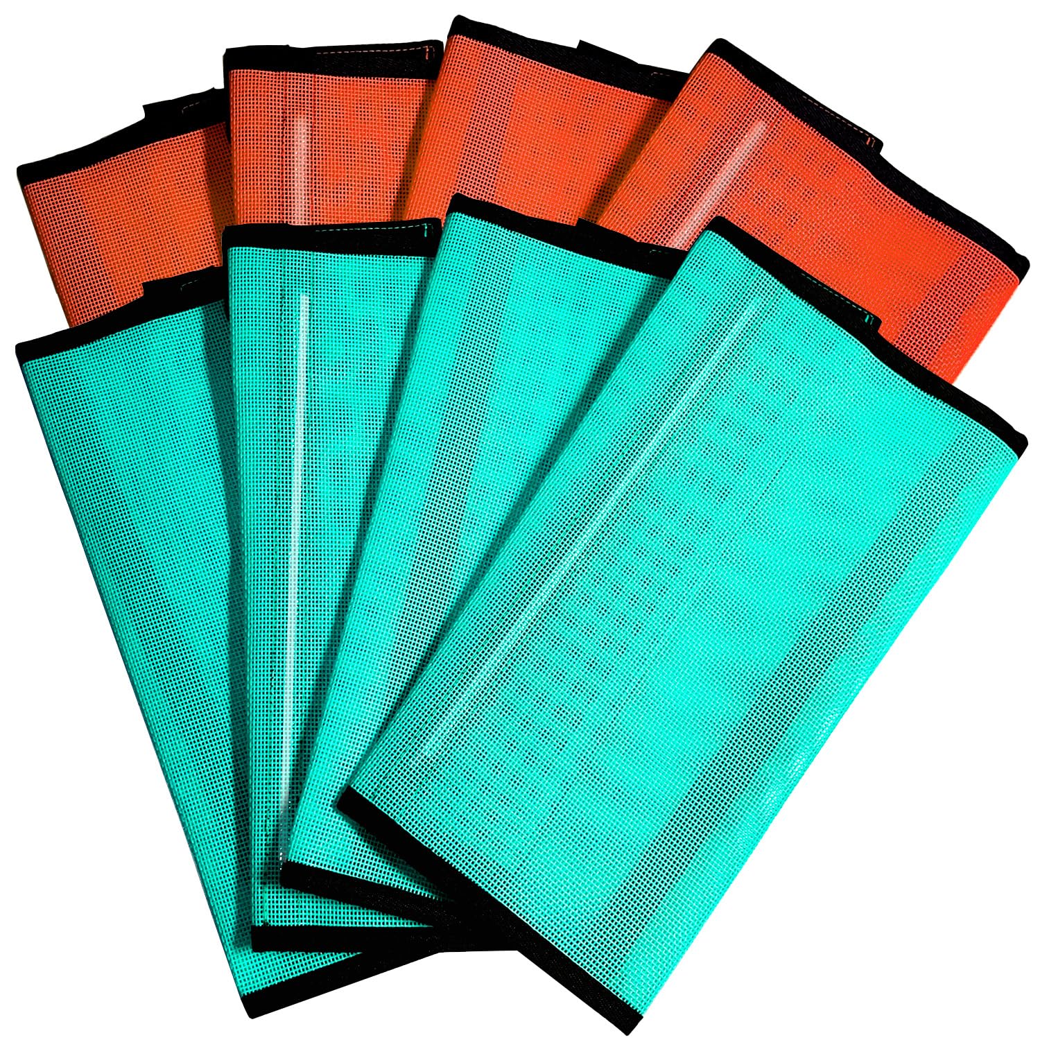 Nizhome 8 Pack Horse Fly Boots, Horse Leggings Set Of 8, Breathable Mesh Fitting Boots For Horses, Horses Leggins Horse Supplies