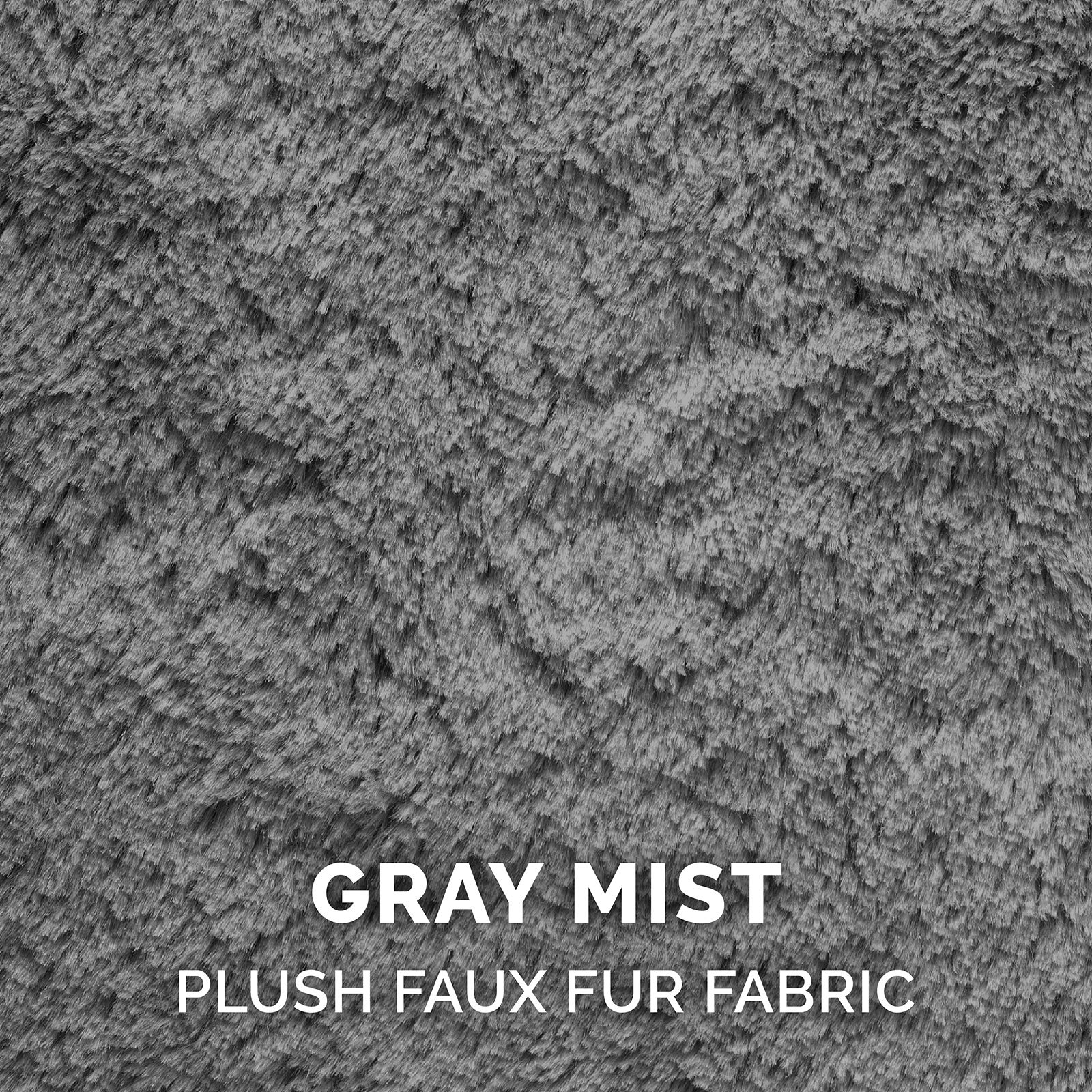 Furhaven Soft & Cozy Dog Bed for Large/Medium Dogs, Refillable w/ Removable Washable Cover & Liner, Up to 55 lbs - Plush Faux Fu