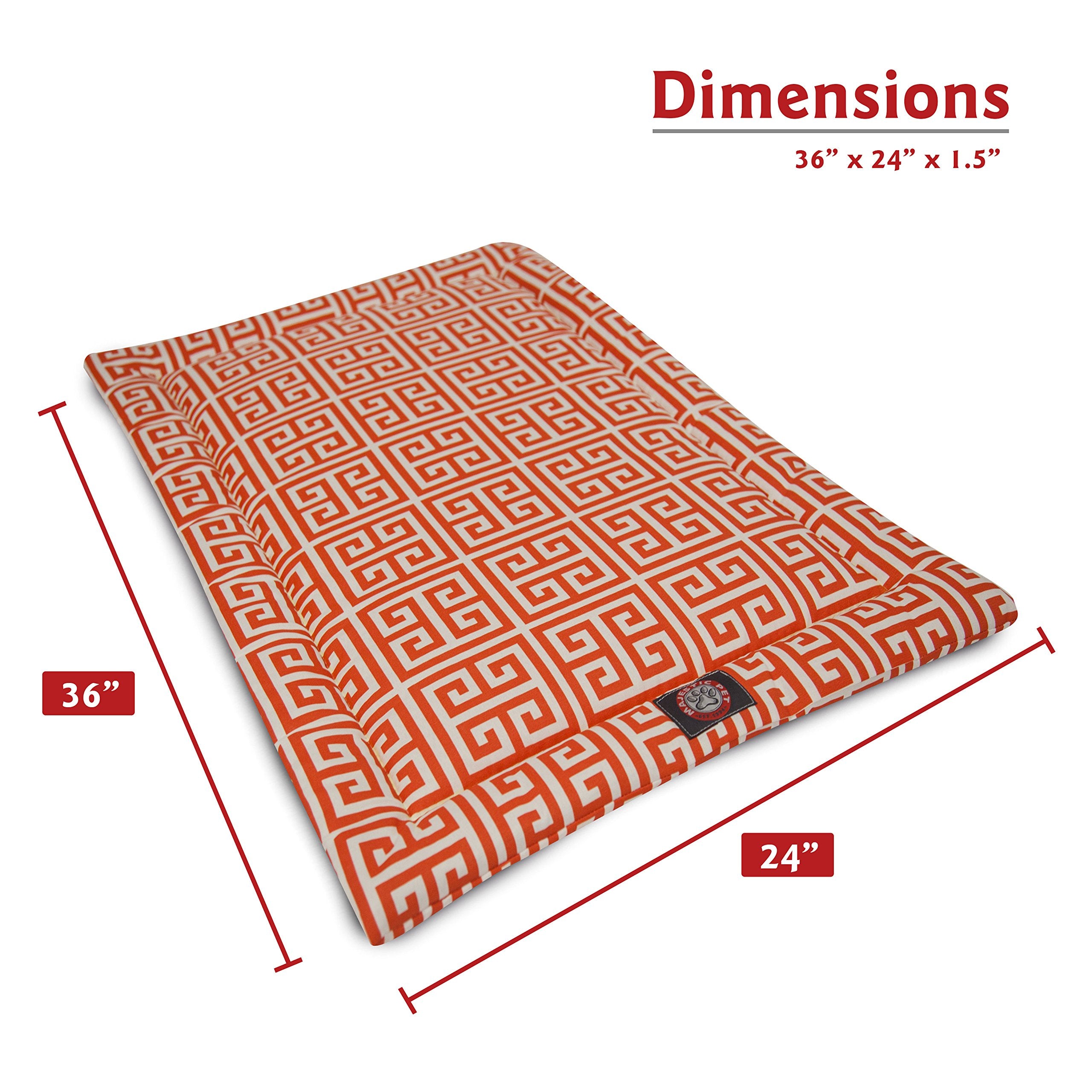 36'' Towers Orange Crate Dog Bed Mat By Majestic Pet Products