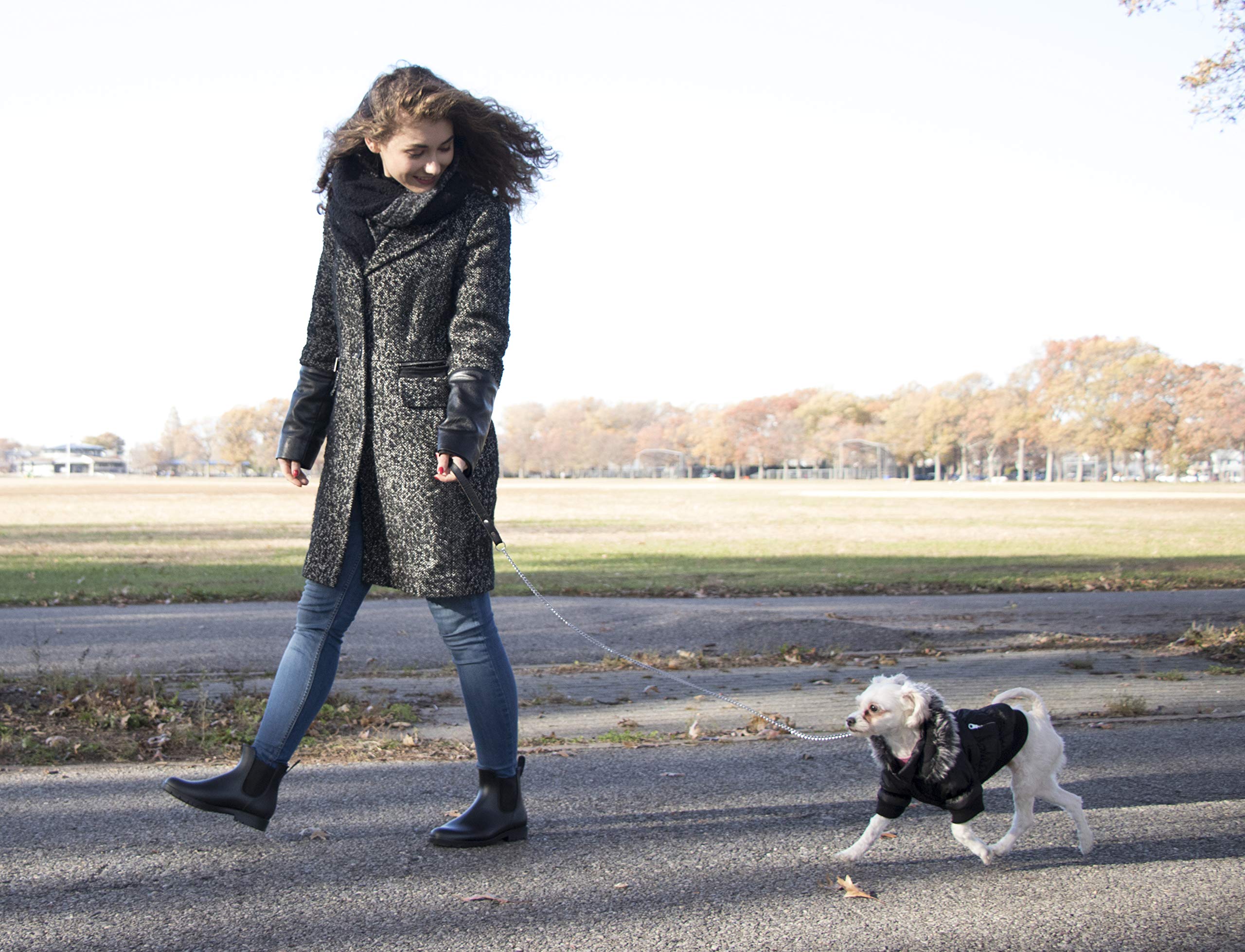 Pet Life A Metallic Fashion Pet Parka Coat