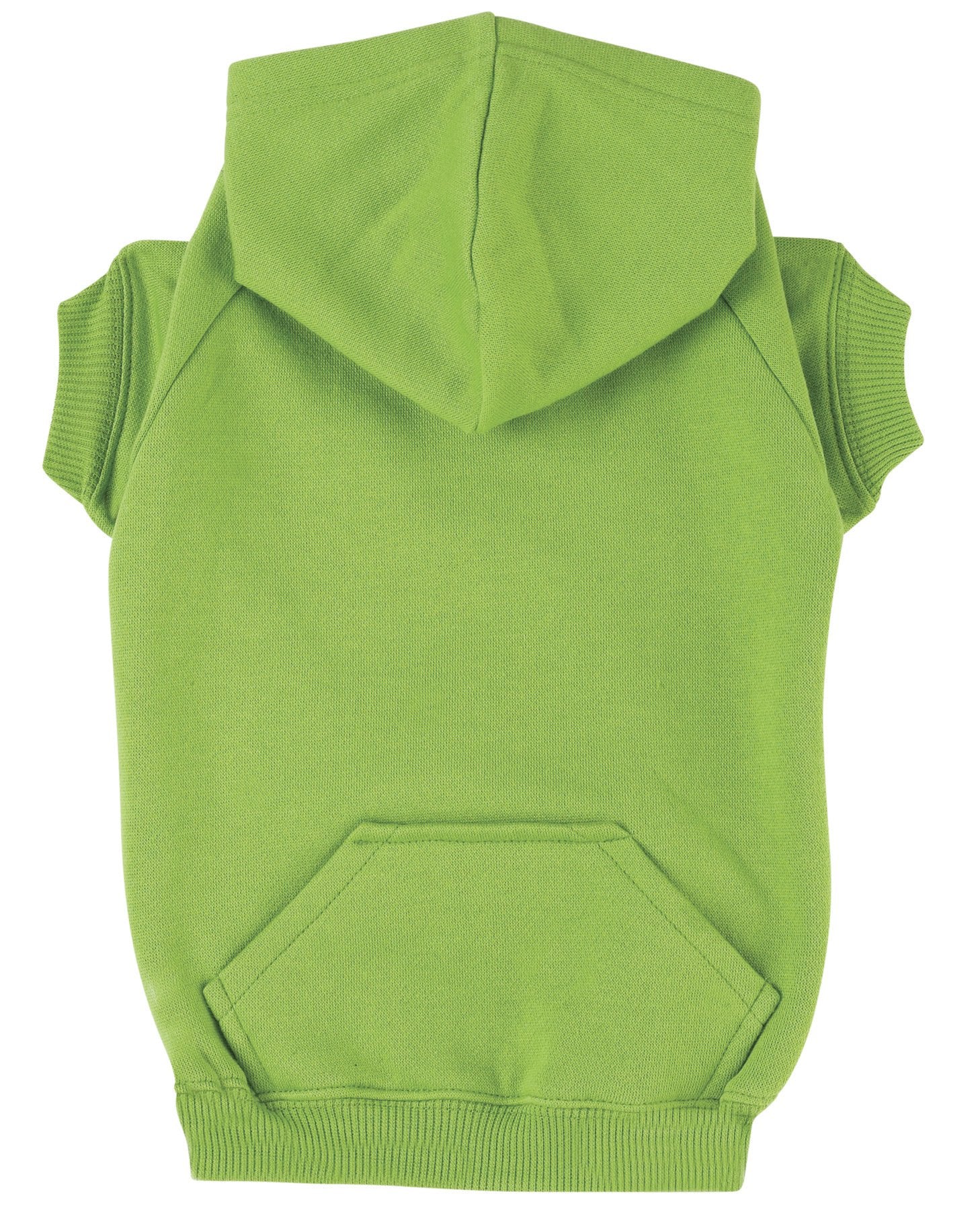 Zack & Zoey Basic Hoodie For Dogs, 12' Small, Parrot Green