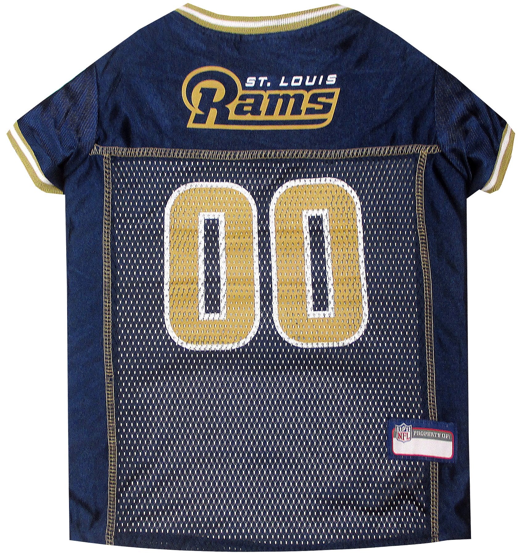 Nfl Los Angeles Rams Dog Jersey, Size: X-Large. Best Football Jersey Costume For Dogs & Cats. Licensed Jersey Shirt