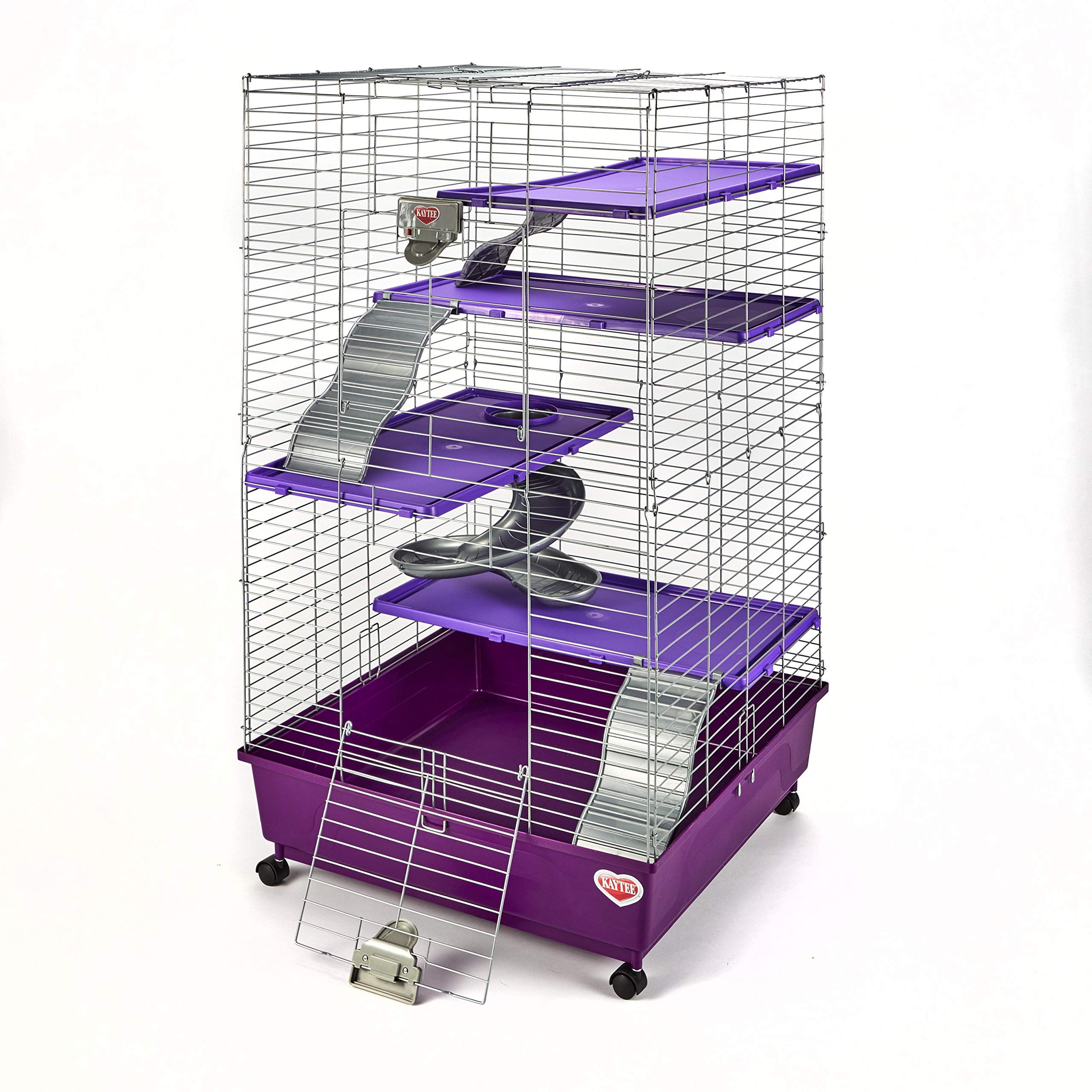 Kaytee My First Home Multi-Level Habitat With Casters For Pet Ferrets