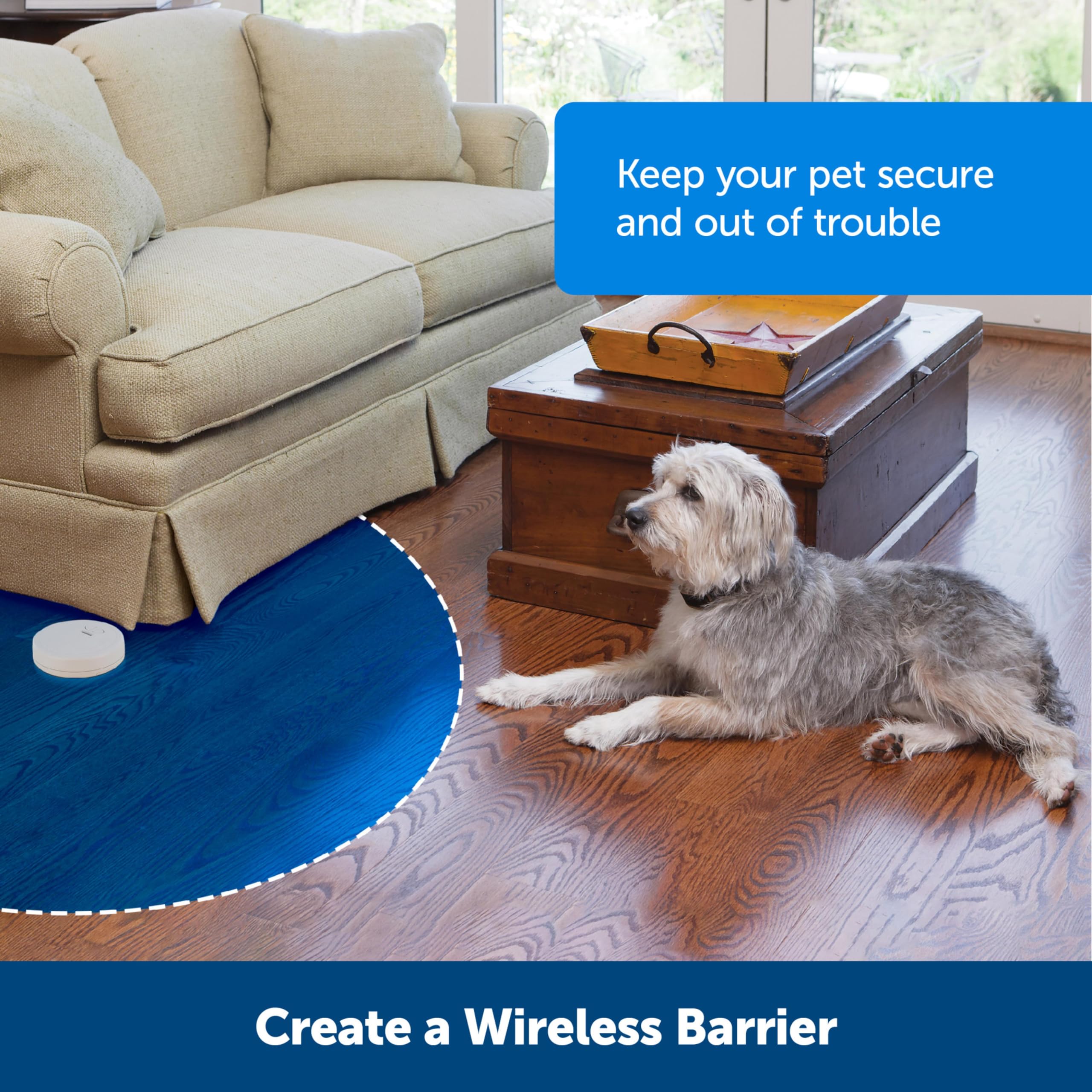 Petsafe Pawz Away Indoor Wireless Pet Barrier Transmitter, Extra Add-A-Barrier For Dogs & Cats