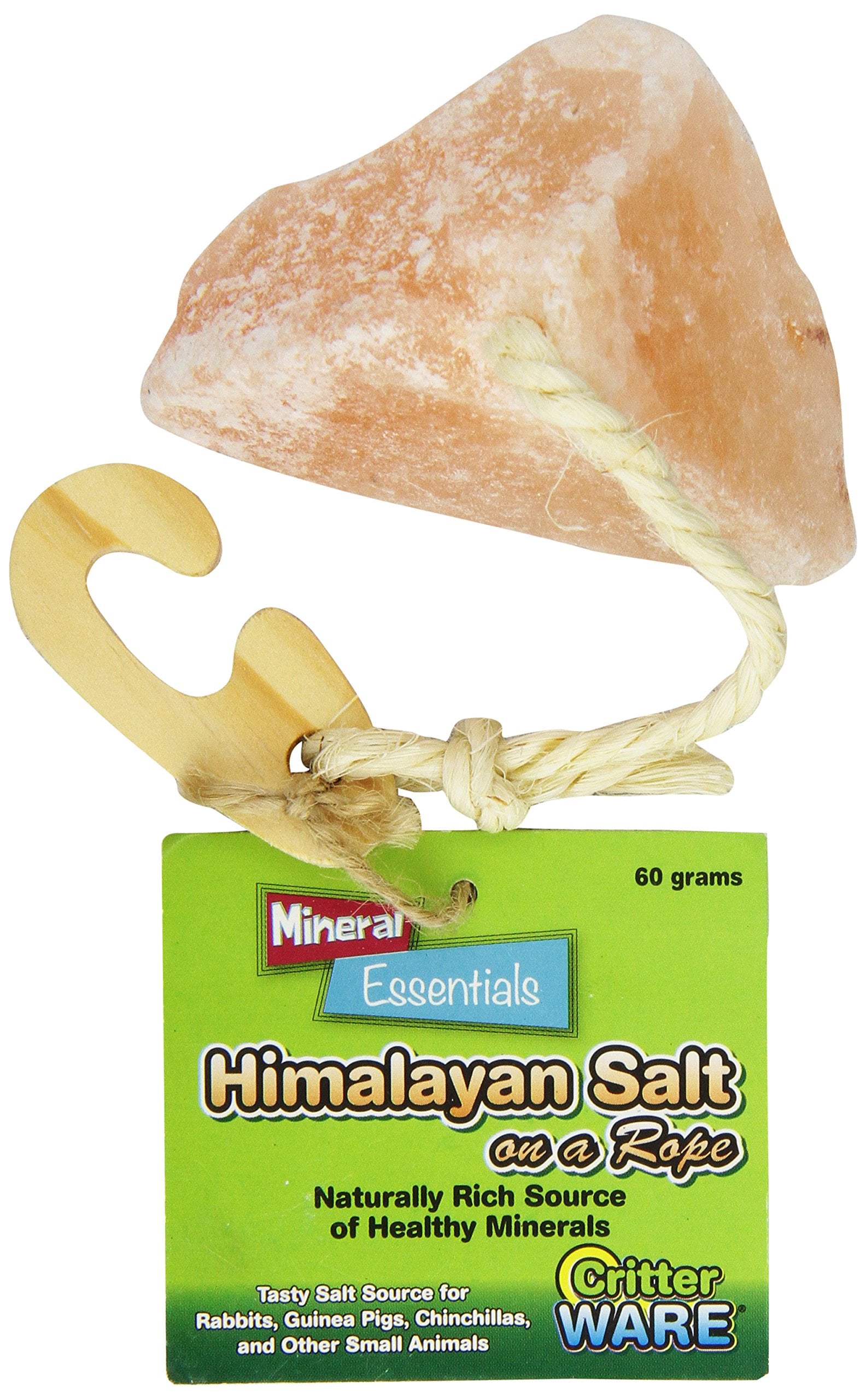 Ware Manufacturing Himalayan Salt On A Rope Small Pet Chew Treat