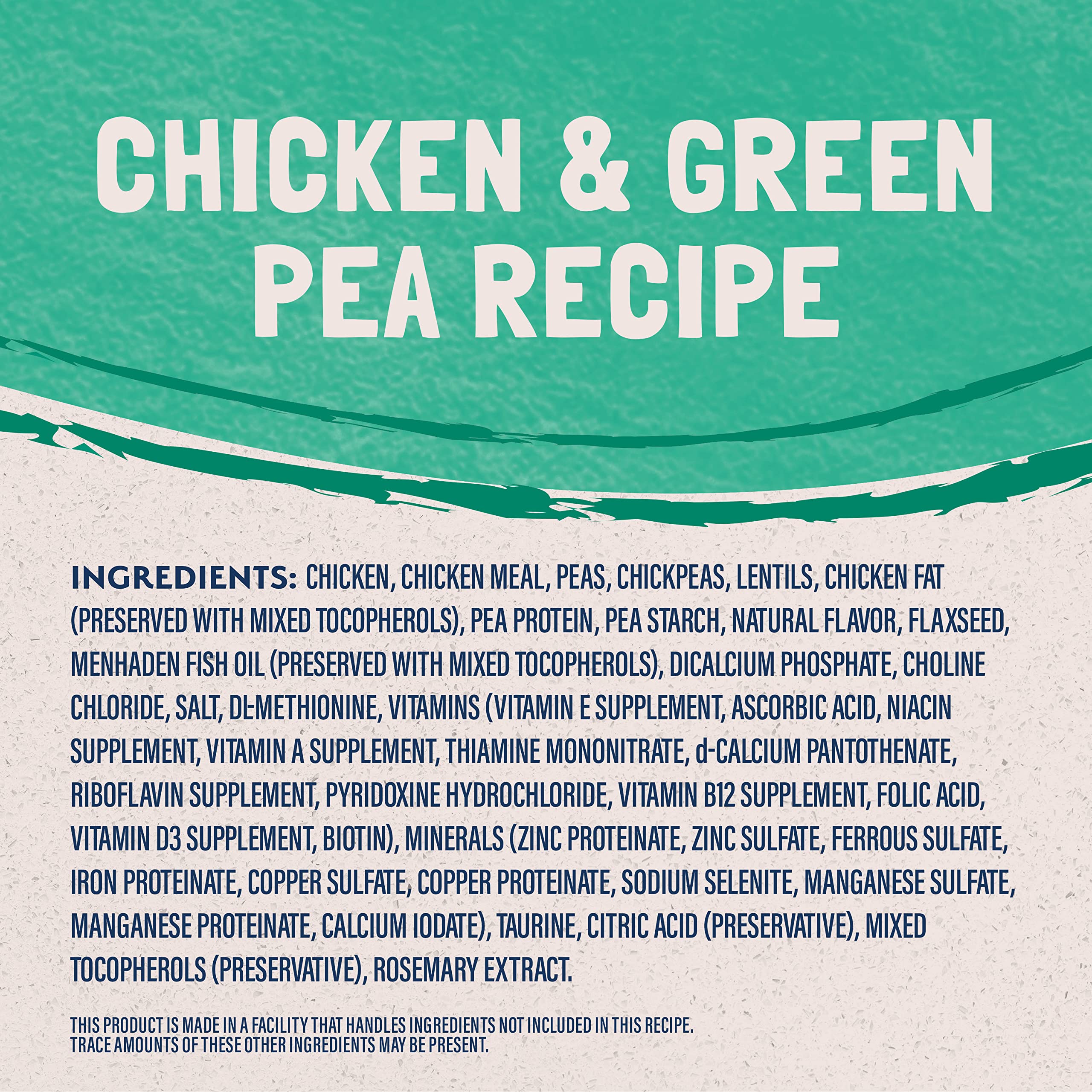 Natural Balance Limited Ingredient Adult Grain-Free Dry Cat Food, Chicken & Green Pea Recipe, 15 Pound (Pack of 1)