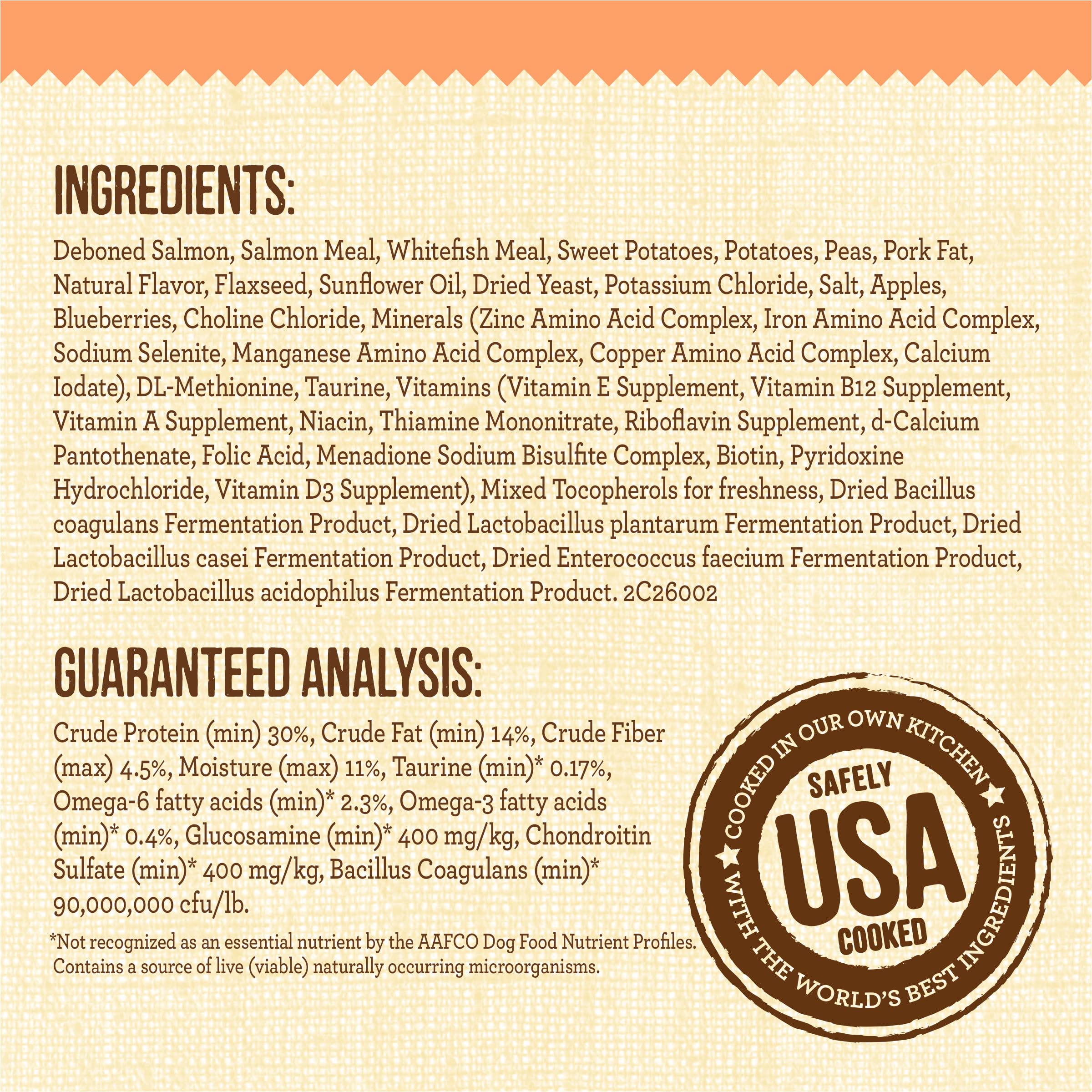 Merrick Lil Plates Premium Grain Free Dry Dog Food for Small Dogs, Real Salmon and Sweet Potato Kibble - 4.0 lb. Bag