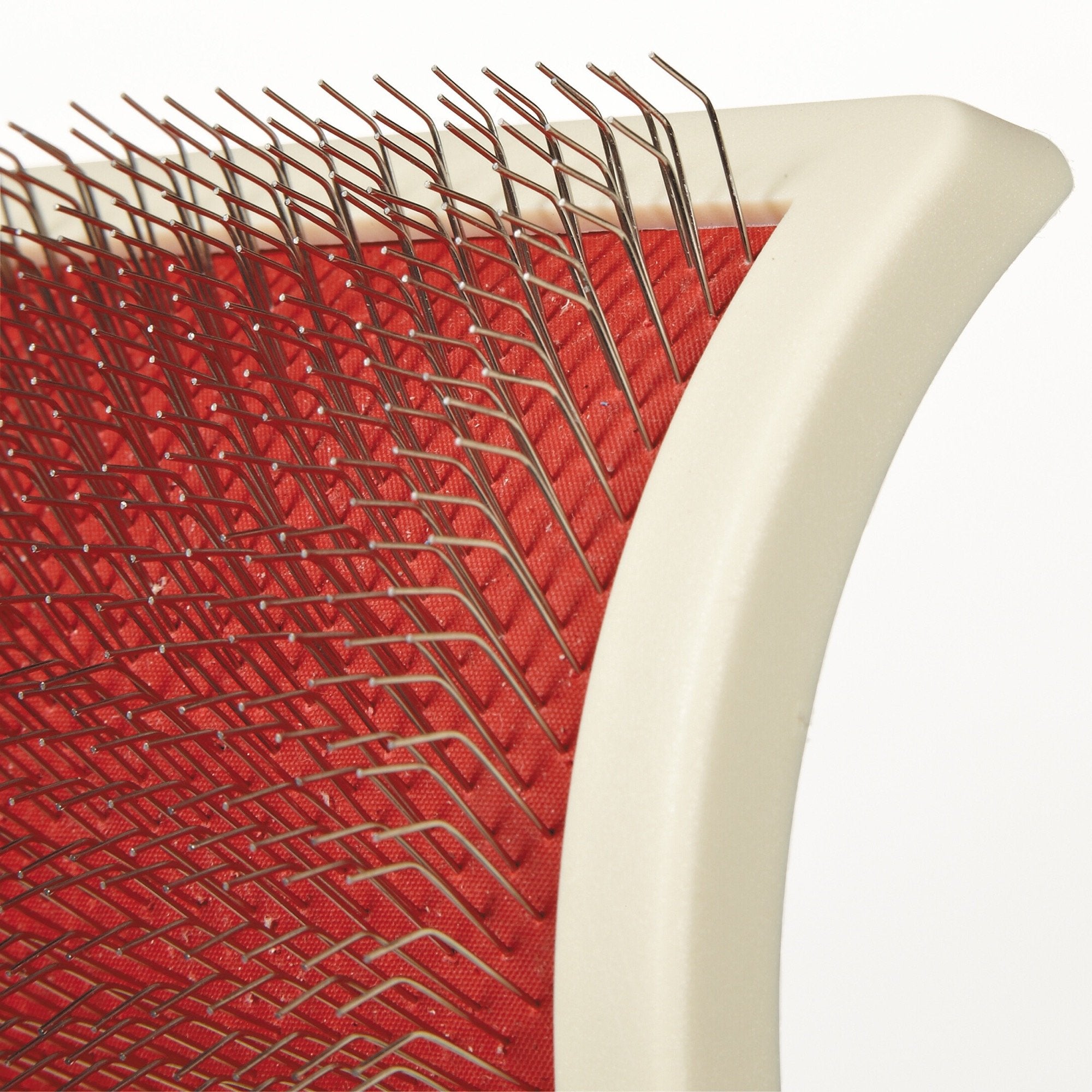 Master Grooming Tools Universal Pet Large Slicker Brush, White