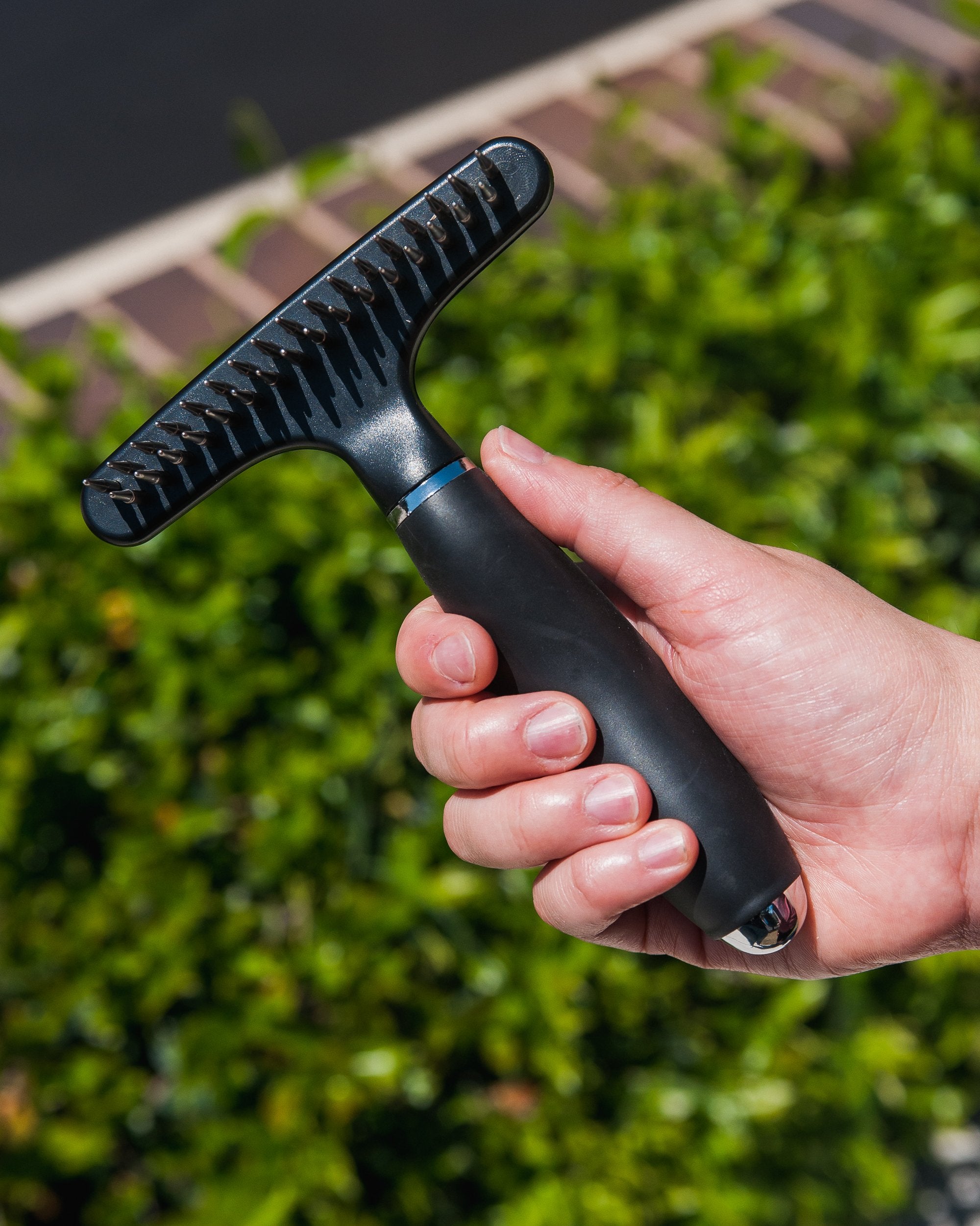 Pet Magasin Professional Grooming Brushes (Pack Of 3) Double Sided Brush, Long Tooth Undercoat Dog Rake & De-Matting Comb For Dogs, Cats & Other Animals, Green & Black (Dogbrushestop)