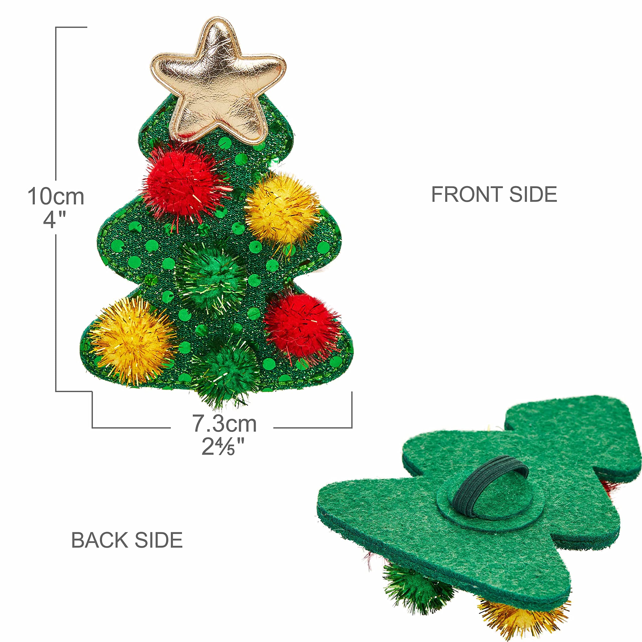 Blueberry Pet Christmas Holly Adjustable Dog Collar With Stunning Bowtie D  Cor, Large, 18'-26' Neck, Award-Winning Holiday Do