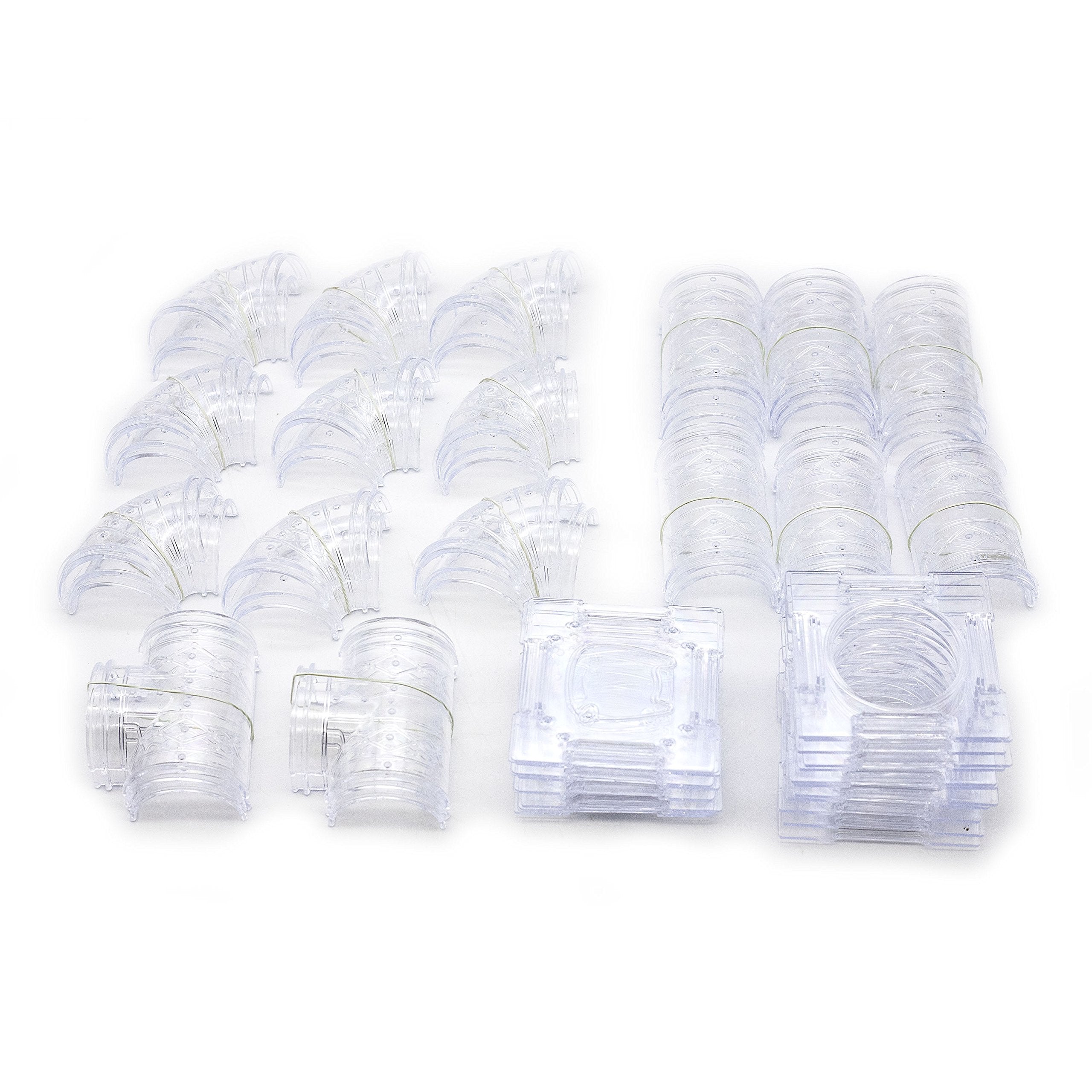 94 Pcs Diy Hamster Tunnel And Playground Module, Tube House Platform Excercise For Mouse Hamster And Other Small Animals