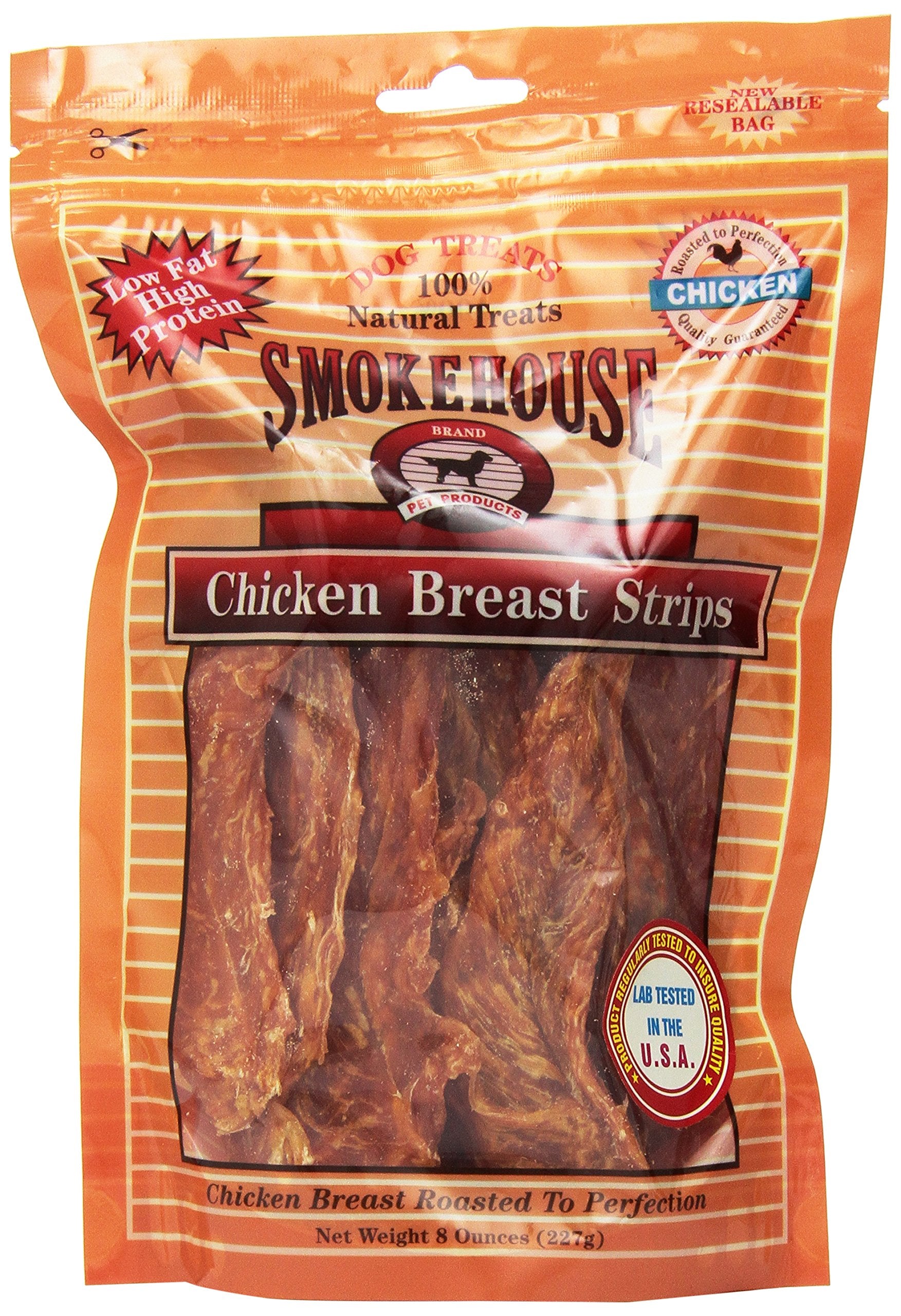 Smokehouse Chicken Breast Strips Dog Treats