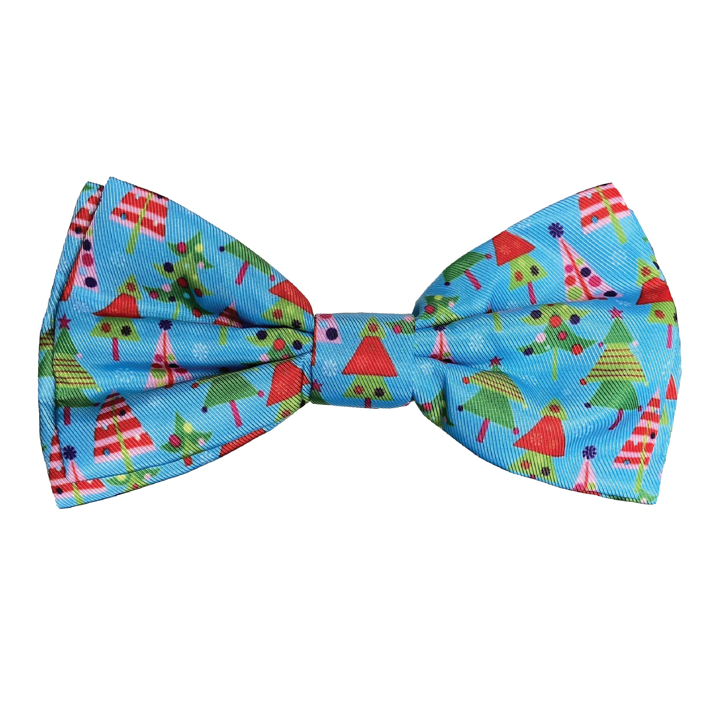 Huxley & Kent Cute & Comfortable Christmas Bow Tie Collar For Pets - Durable Small X-Mas Tree Bow For Dogs & Cats