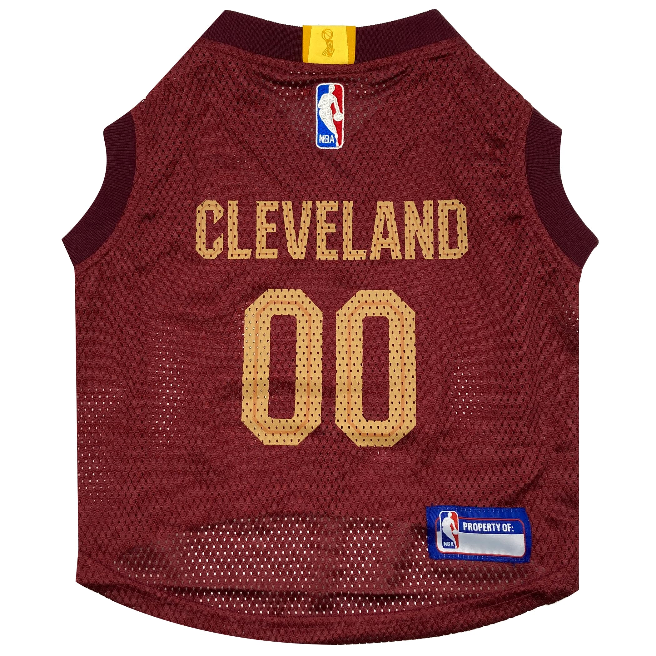 Pets First NBA CLEVELAND CAVALIERS DOG Jersey, Medium - Tank Top Basketball Pet Jersey