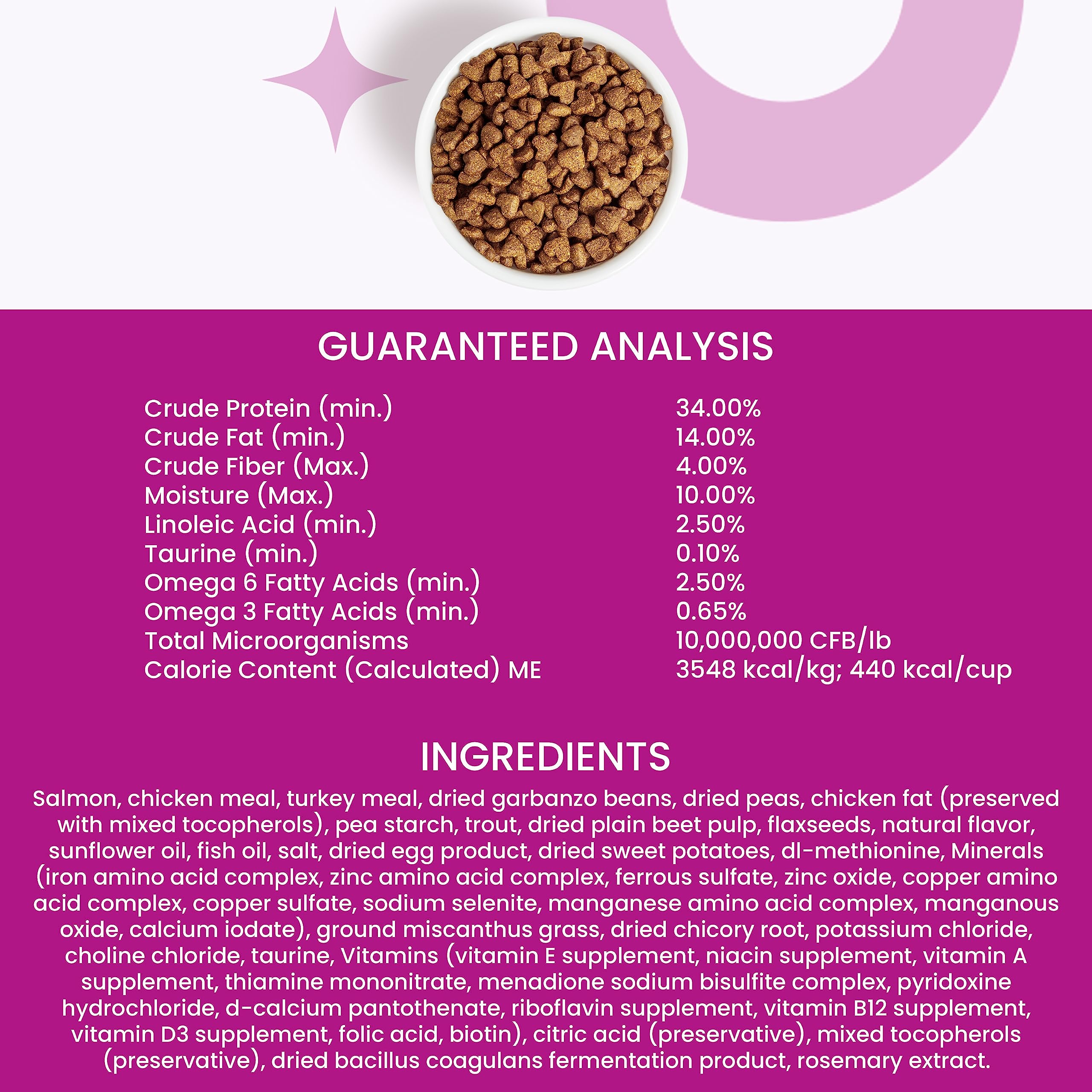 I and love and you Naked Essentials Dry Cat Food - Salmon + Trout - Grain Free, Real Meat, No Fillers, Prebiotics + Probiotics,