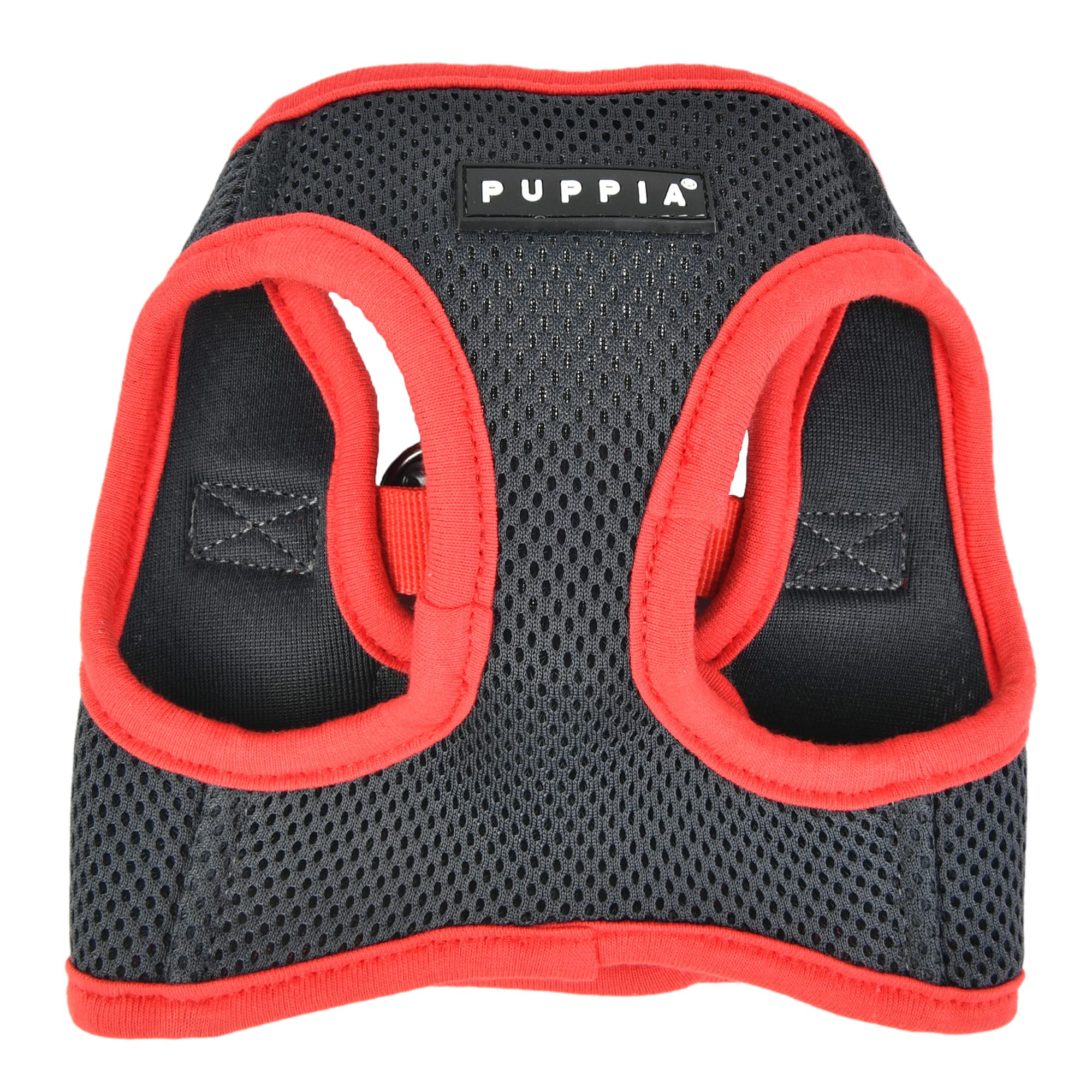Puppia Soft Vest Dog Harness Ii Mesh Step-In All Season No Pull No Choke Walking Training For Small & Medium Dog - Grey - Xl