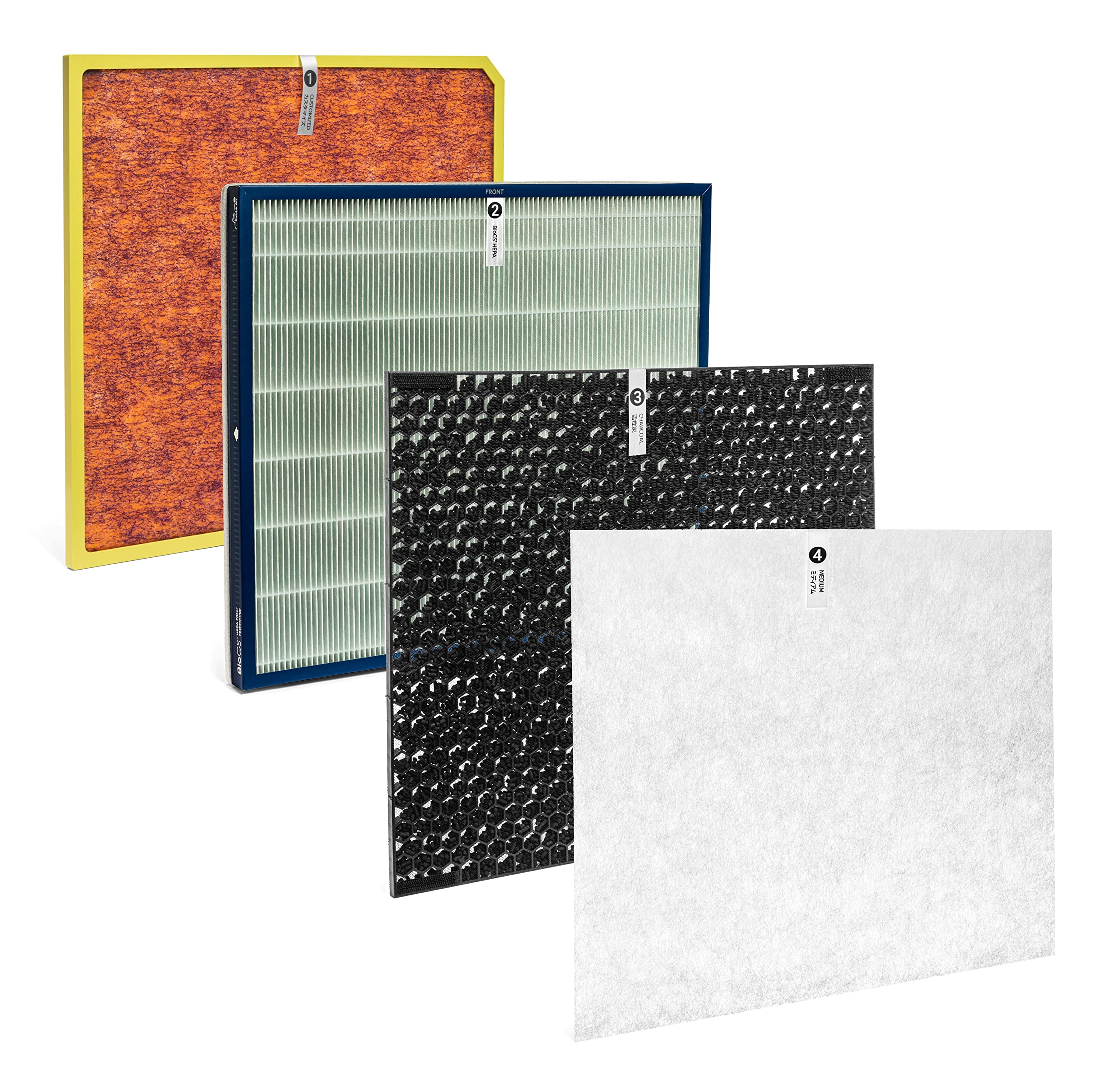 Rabbit Air, A3 Air Purifier Filter Replacement For Model Spa-1000N Filter Kit, Includes Activated Carbon And Hepa Filter Replace