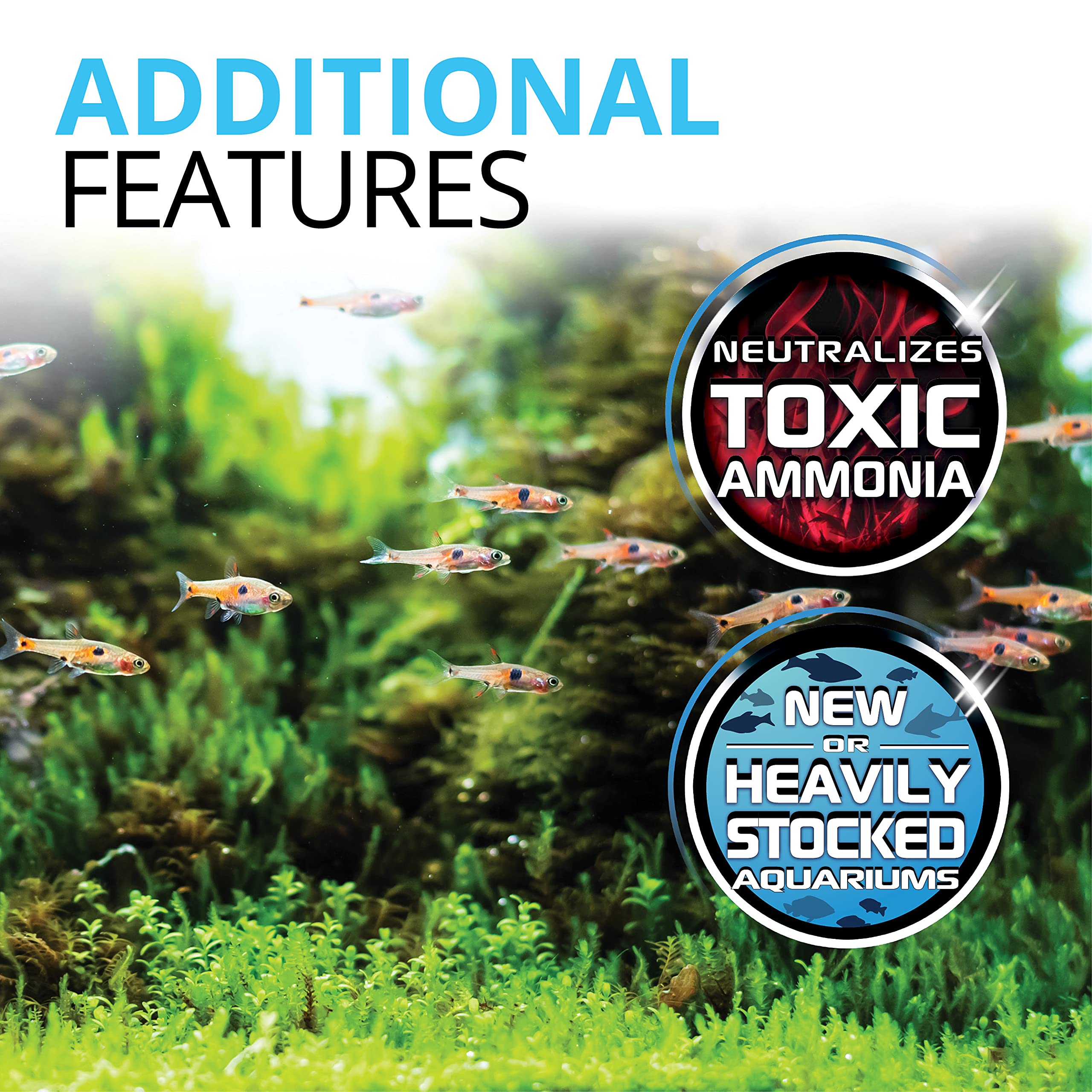 Fluval Ammonia Remover - Chemical Filter Media for Freshwater Aquariums, 98.7 oz, Black, Model A1487