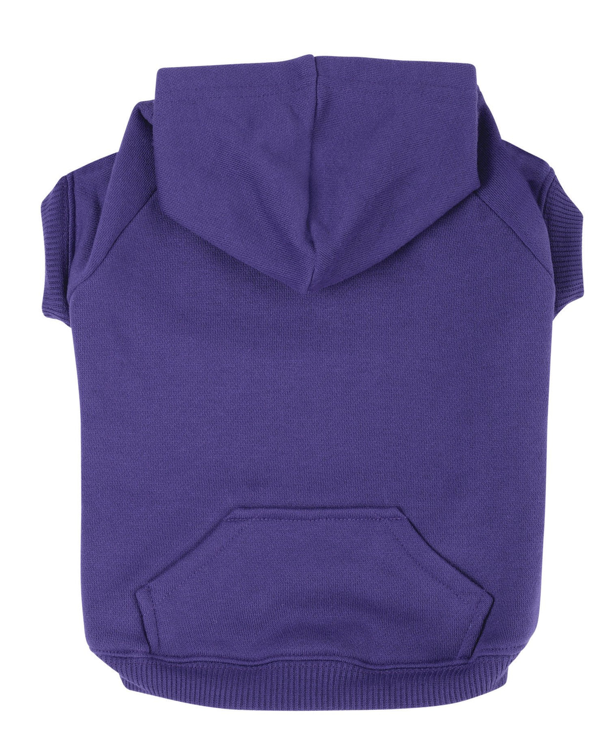 Zack & Zoey Basic Hoodie For Dogs, 8' X-Small, Ultra Violet