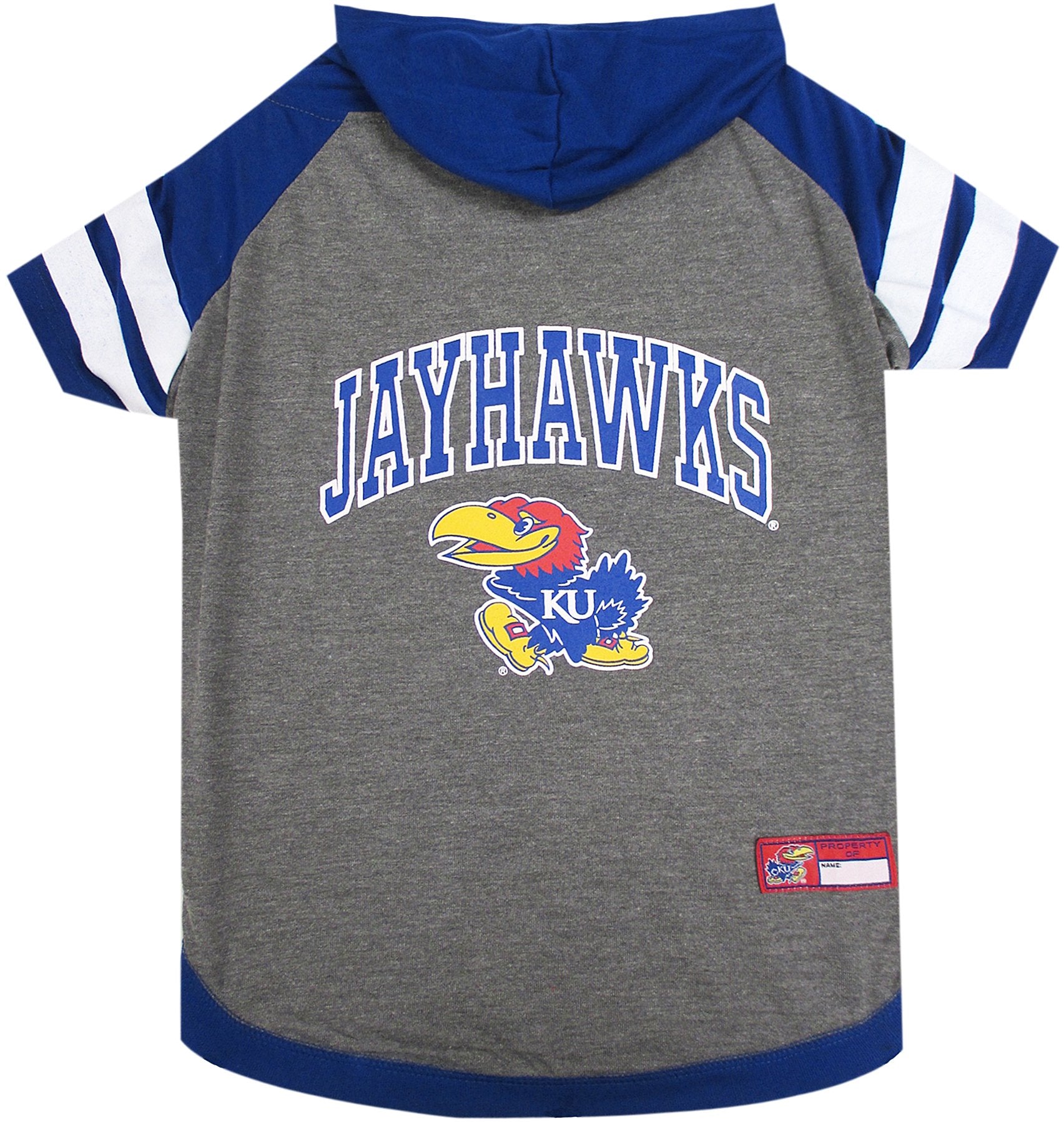 Pets First NCAA Kansas Jayhawks Hoodie for Dogs & Cats, Large. | Collegiate Licensed Dog Hoody Tee Shirt | Sports Hoody T-Shirt 
