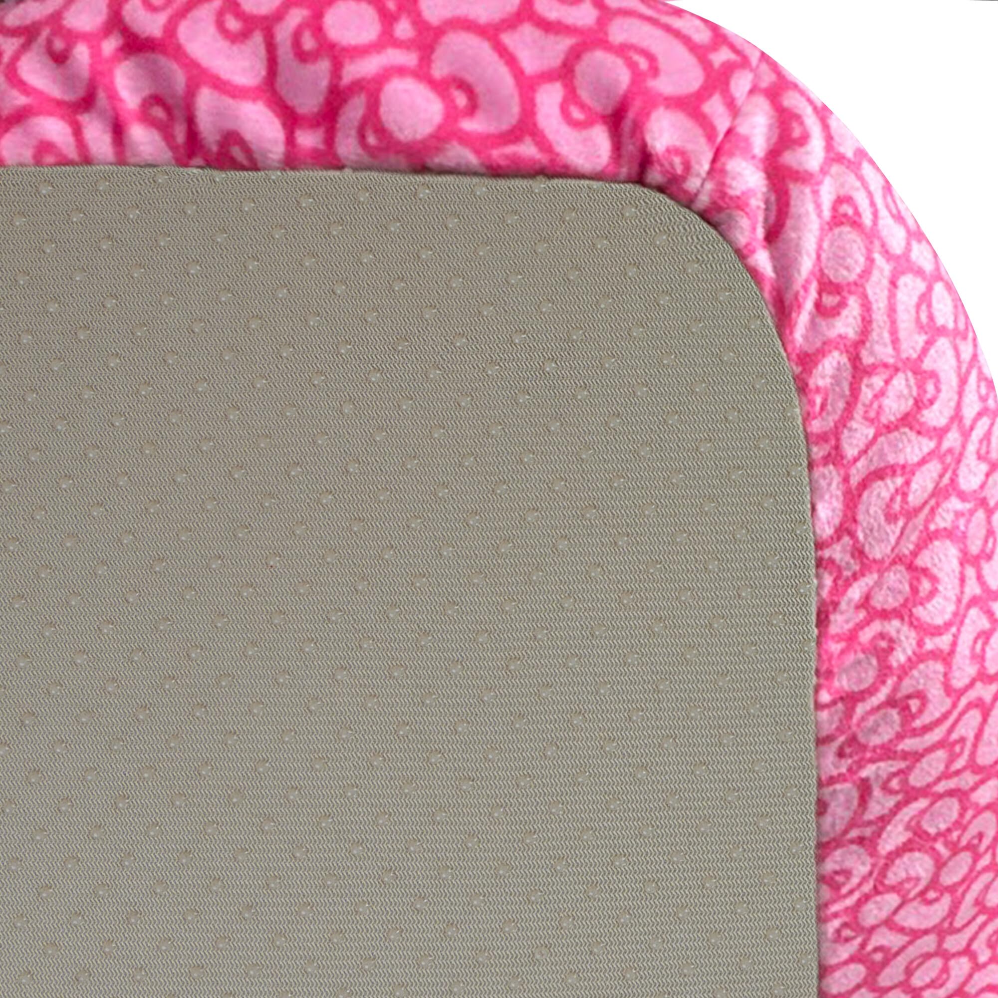 Hello Kitty And Friends Hello Kitty Pink Bolster Pet Bed - Pet Bolster Bed With Printed Design And Machine Washable Removable In