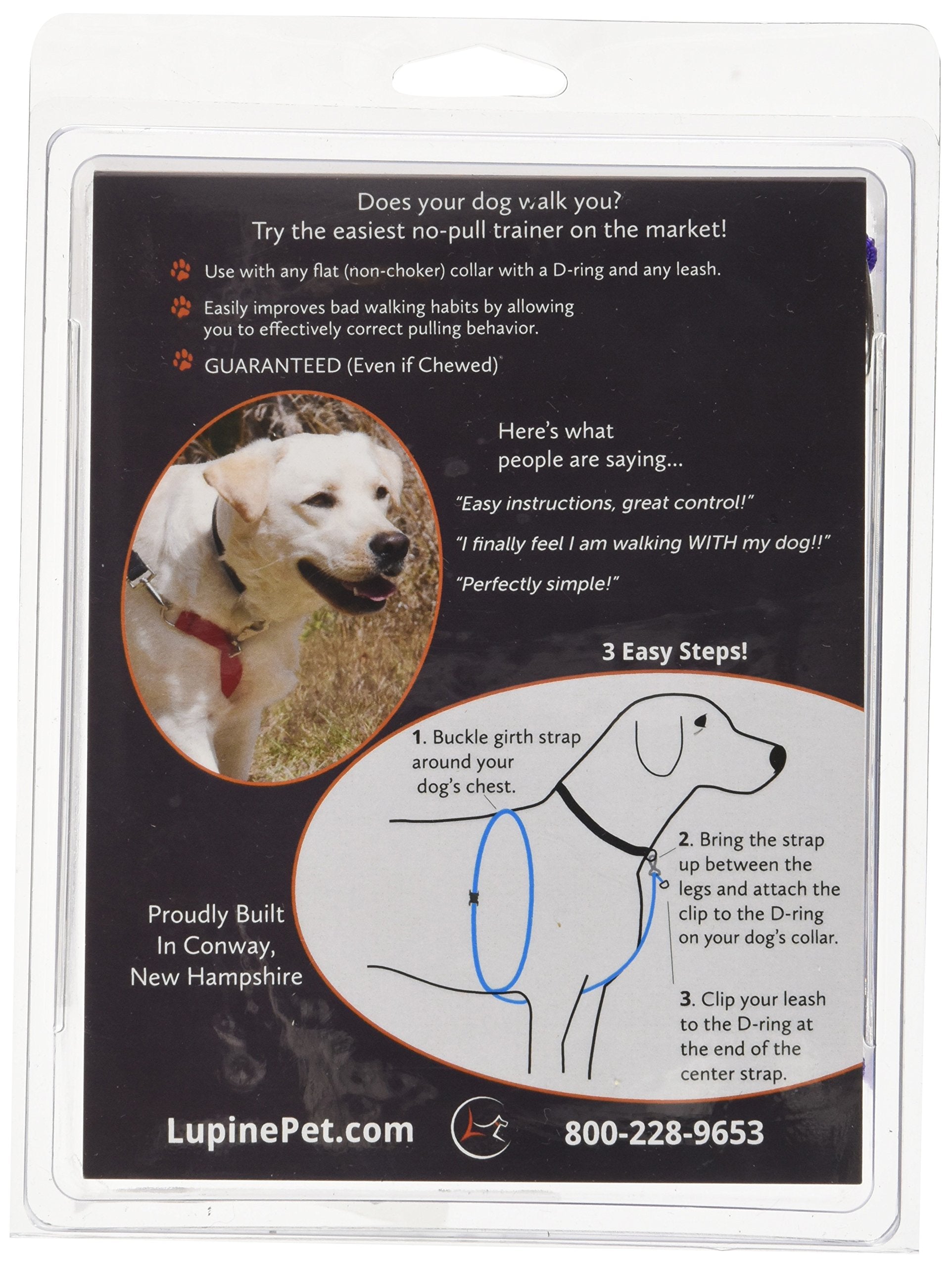 Lupinepet Originals 3/4'' Jelly Roll 16-26'' No Pull Harness For Small-Medium Dogs