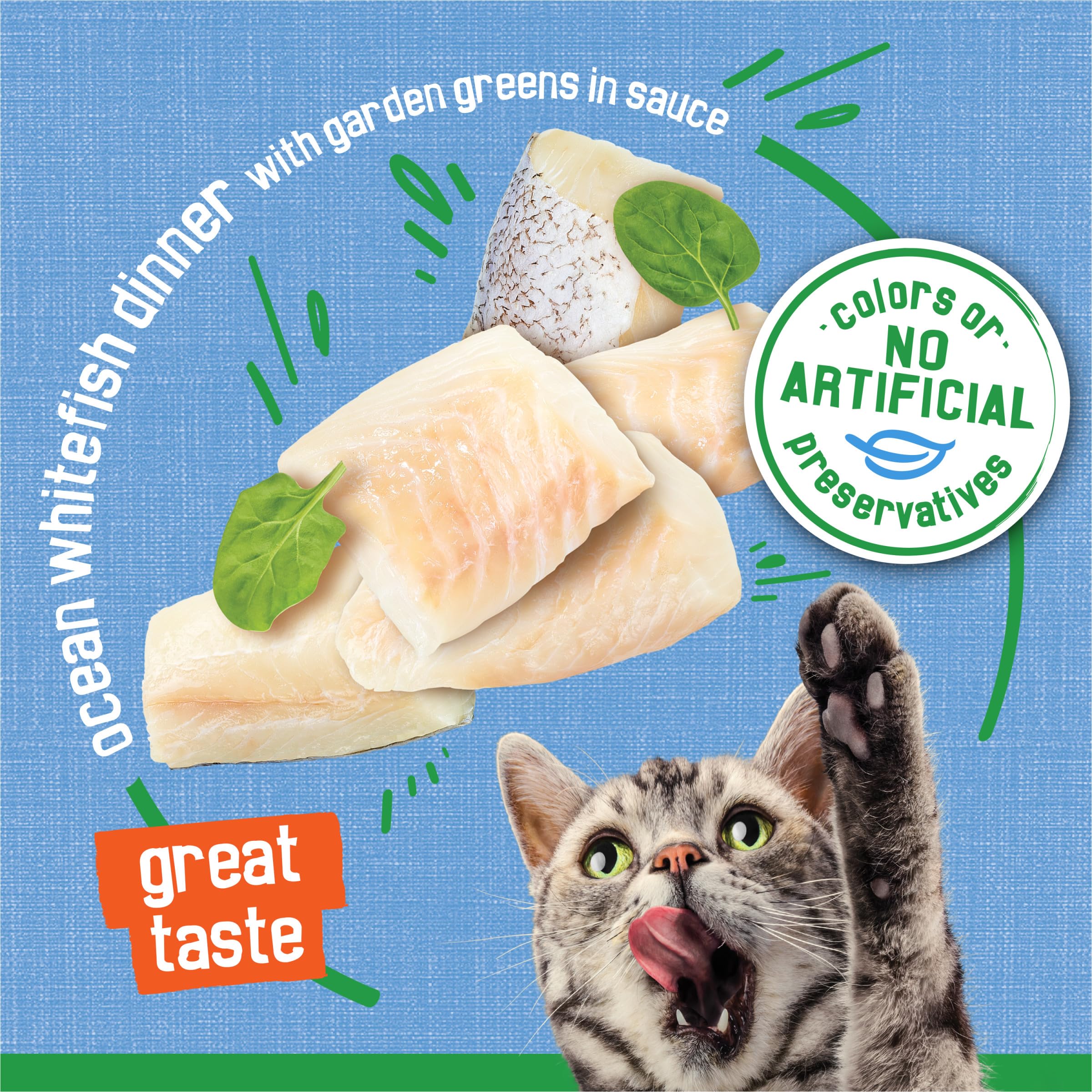 Purina Friskies Indoor Wet Cat Food, Indoor Flaked Ocean Whitefish Dinner in Sauce - (Pack of 24) 5.5 oz. Can