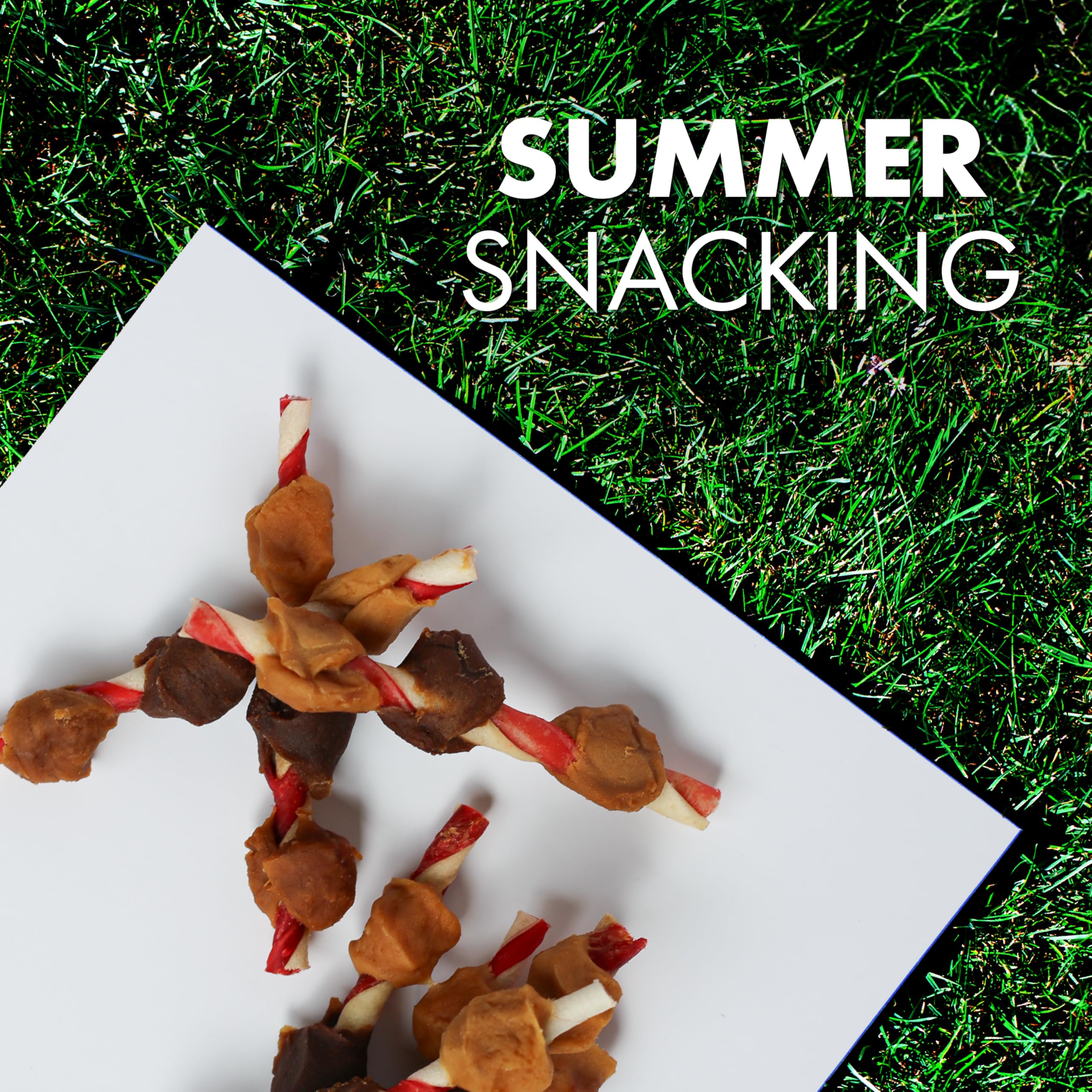 Pur Luv Dog Treats, K9 Kabobs for Dogs Made with Real Chicken, Duck, and Sweet Potato, 12 Ounces, Healthy, Easily Digestible, Lo