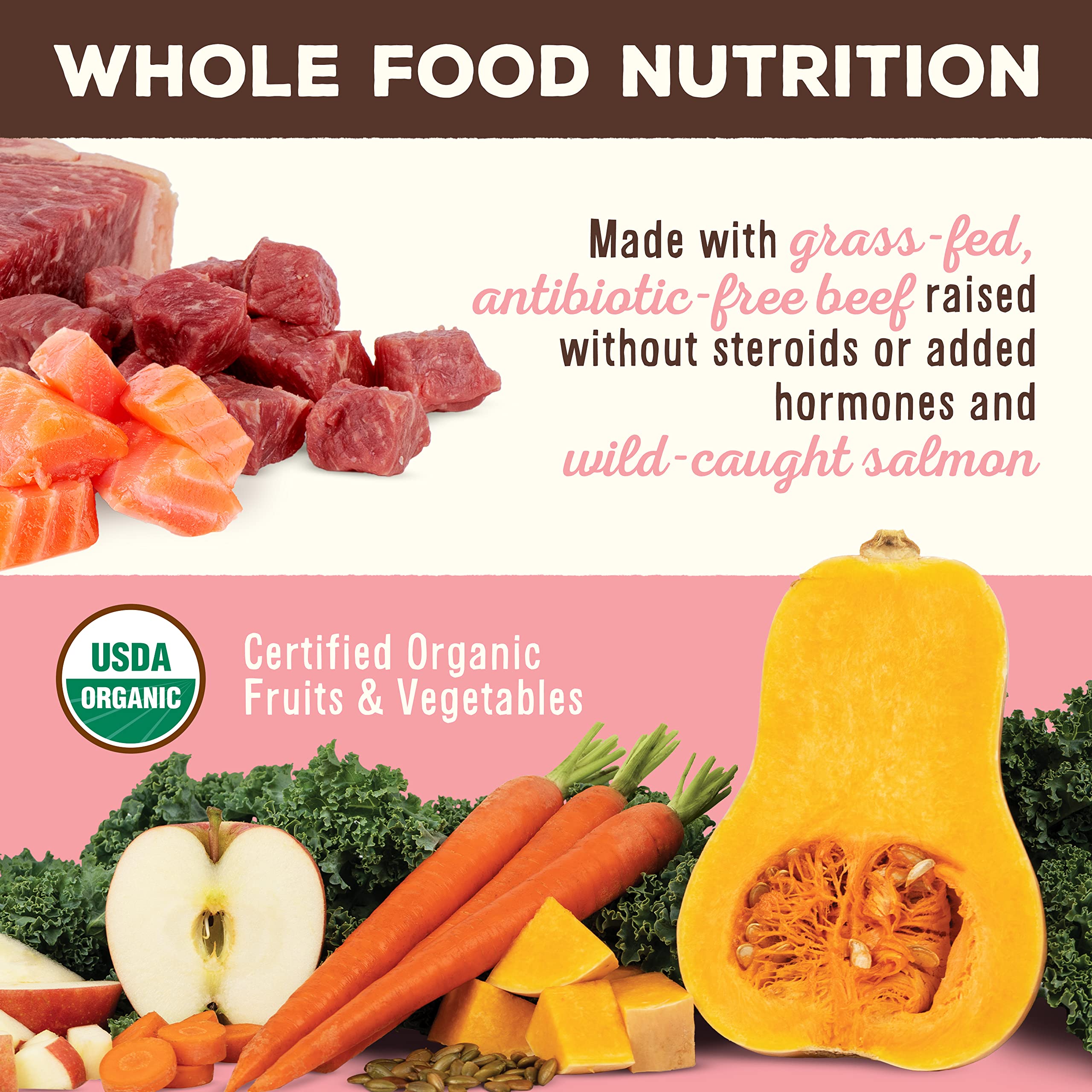 Primal Freeze Dried Raw Cat Food Nuggets Beef & Salmon, Complete & Balanced Meal or Topper, Premium, Healthy, Grain Free, High P