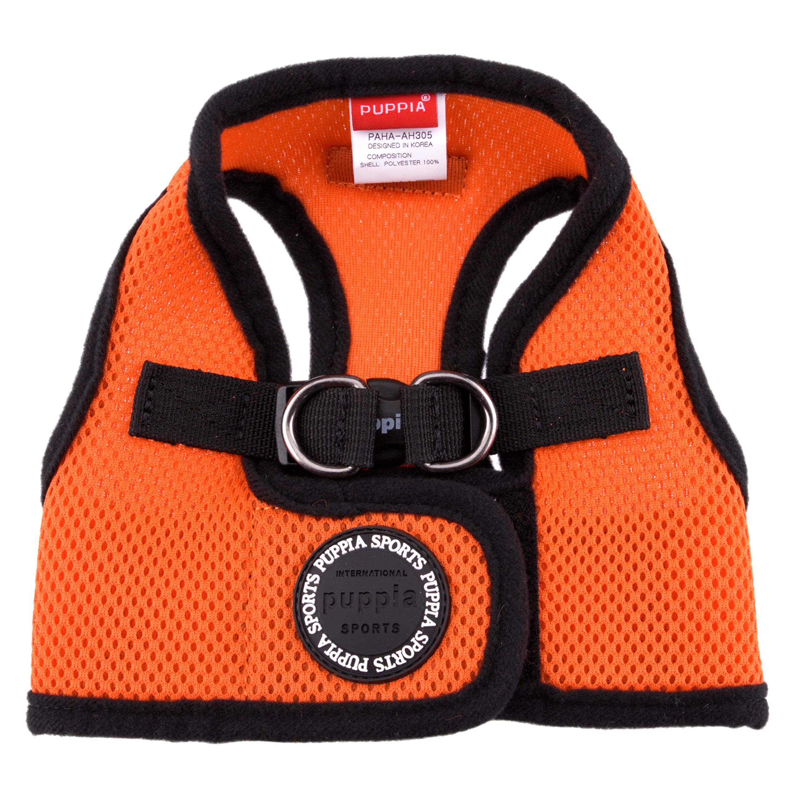 PUPPIA International Harness Soft B Vest, Large, Orange