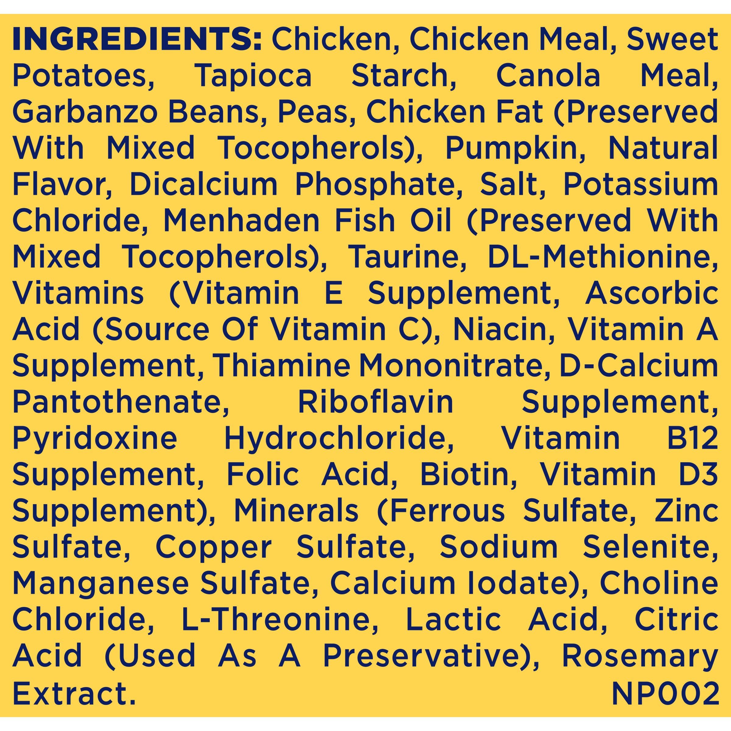 Natures Recipe Grain Free Puppy Chicken, Sweet Potato & Pumpkin Recipe Dry Dog Food, 4 lb. Bag