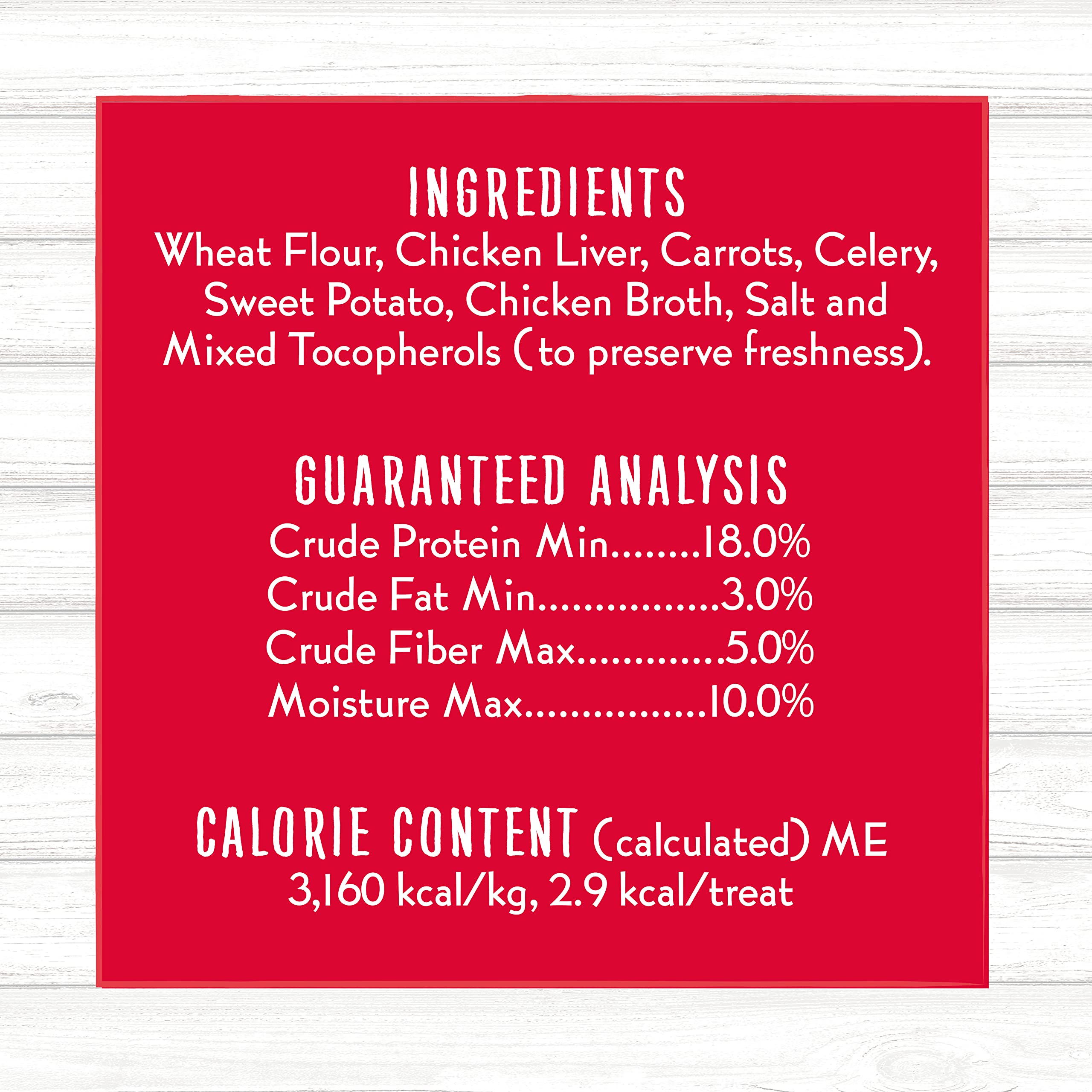 Charlee Bear Chicken Soup & Garden Veggie Dog Treats 16 oz. bag