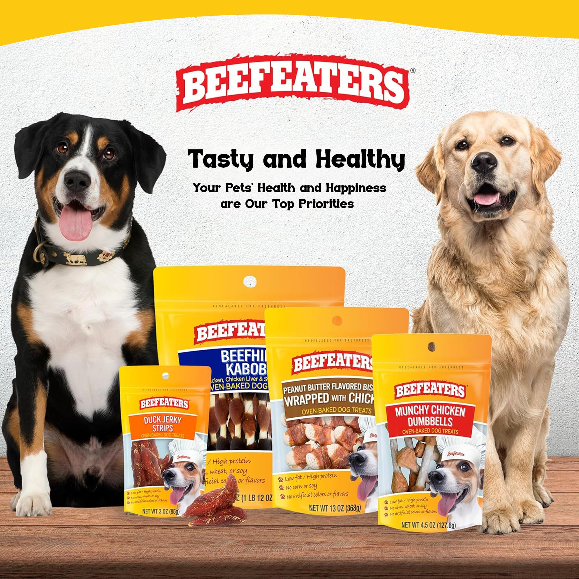 Beefeaters Beefhide 5in Twist with Real Chicken, 26oz - Protein-Rich Dog Treats for Clean Teeth, Ideal for Training & All Dog Si