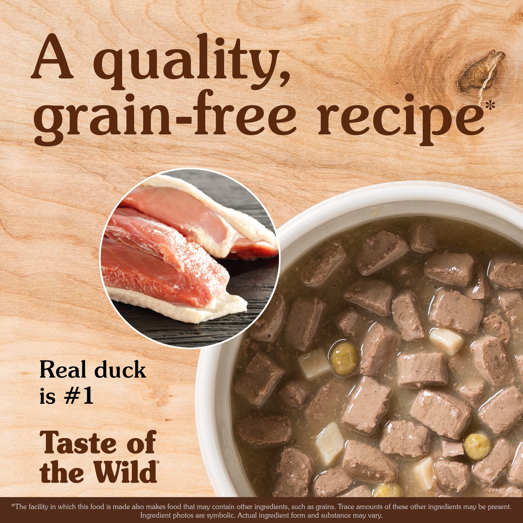 Taste Of The Wild Grain Free Real Meat Recipe Premium Wet Canned Stew Dog Food (12) 13.2 oz. Cans