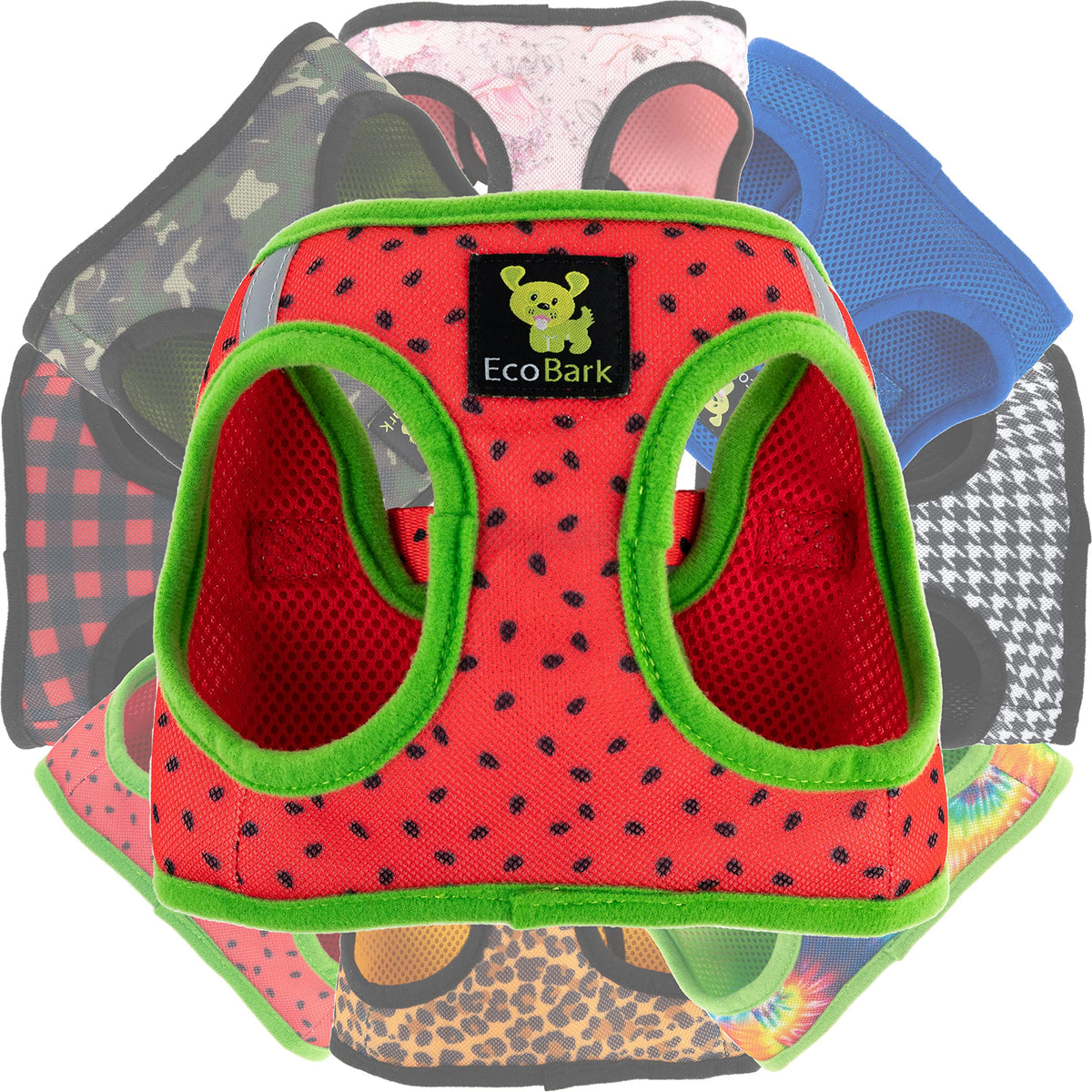 Ecobark Step In Dog Harness Reflective Soft Ultra Padded Mesh Dog Harnesses For Xxs, Xs, Small, And Medium Dogs Eco-Friendly Comfort Secure Halter No Pull Adjustable Pet Vest