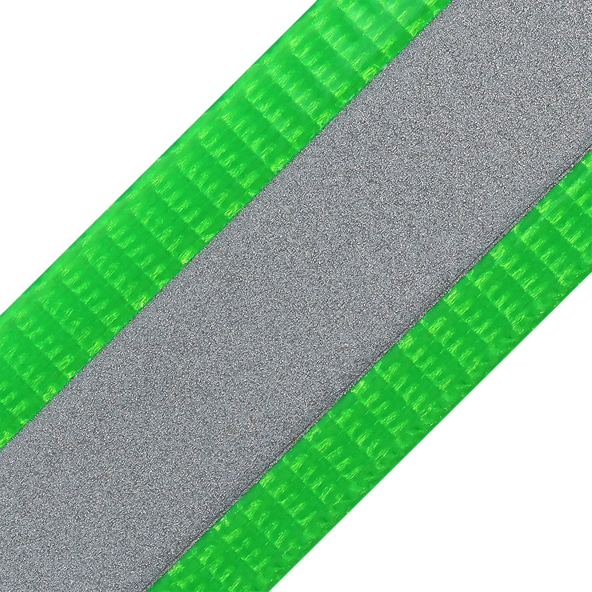 Strapworks Wsr-Bio-Gld-001-05Y-Rhg Biothane Gold Series Reflective Webbing, Hot Green, 1' X 5 Yd