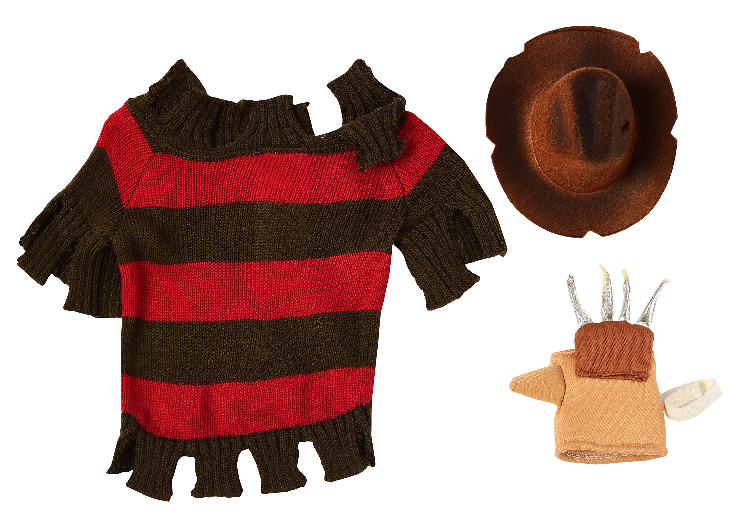 Rubies A Nightmare On Elm Street Freddy Krueger Pet Costume Large For Themed Parties And Halloween