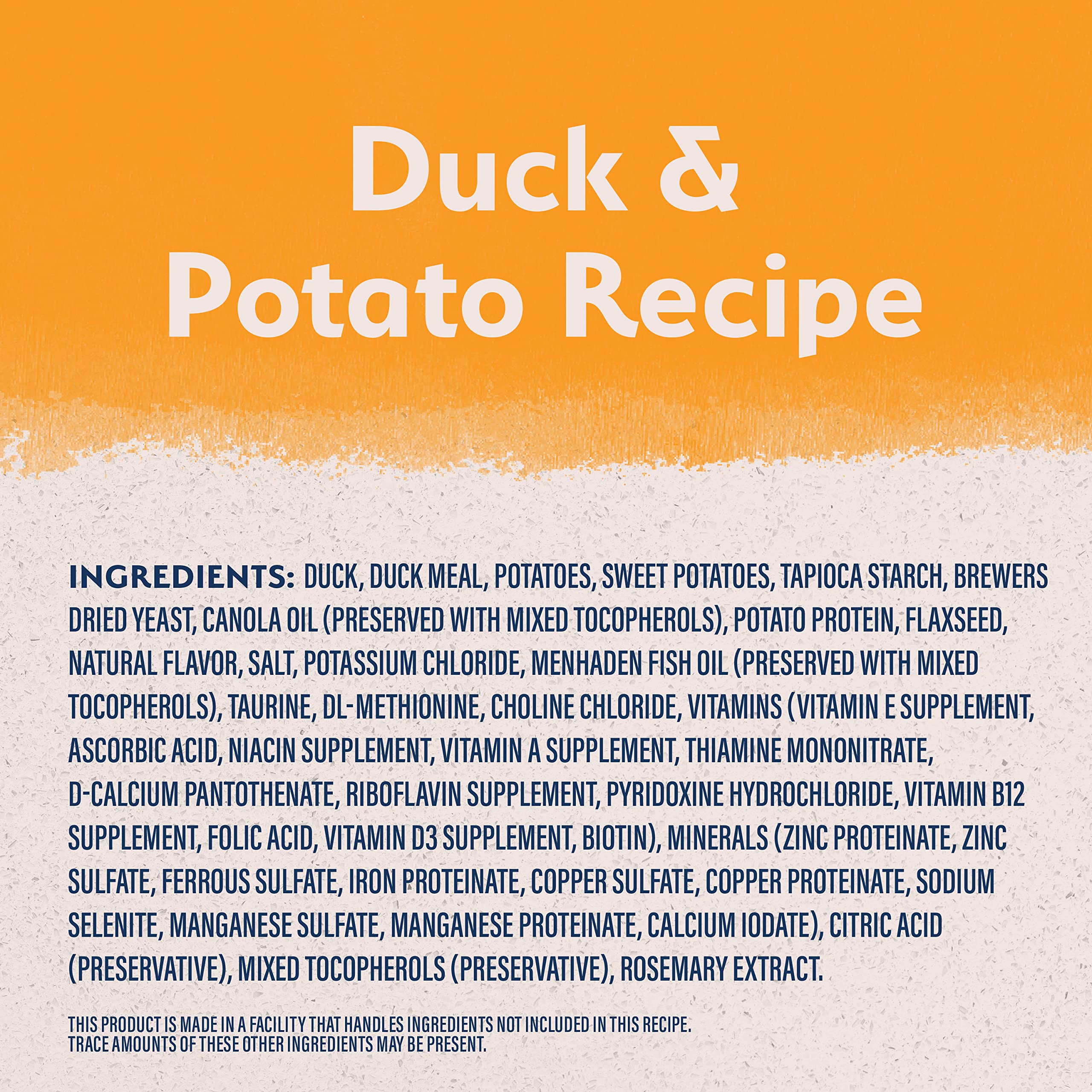 Natural Balance Limited Ingredient Adult Grain-Free Dry Dog Food, Reserve Duck & Potato Recipe, 12 Pound (Pack of 1)