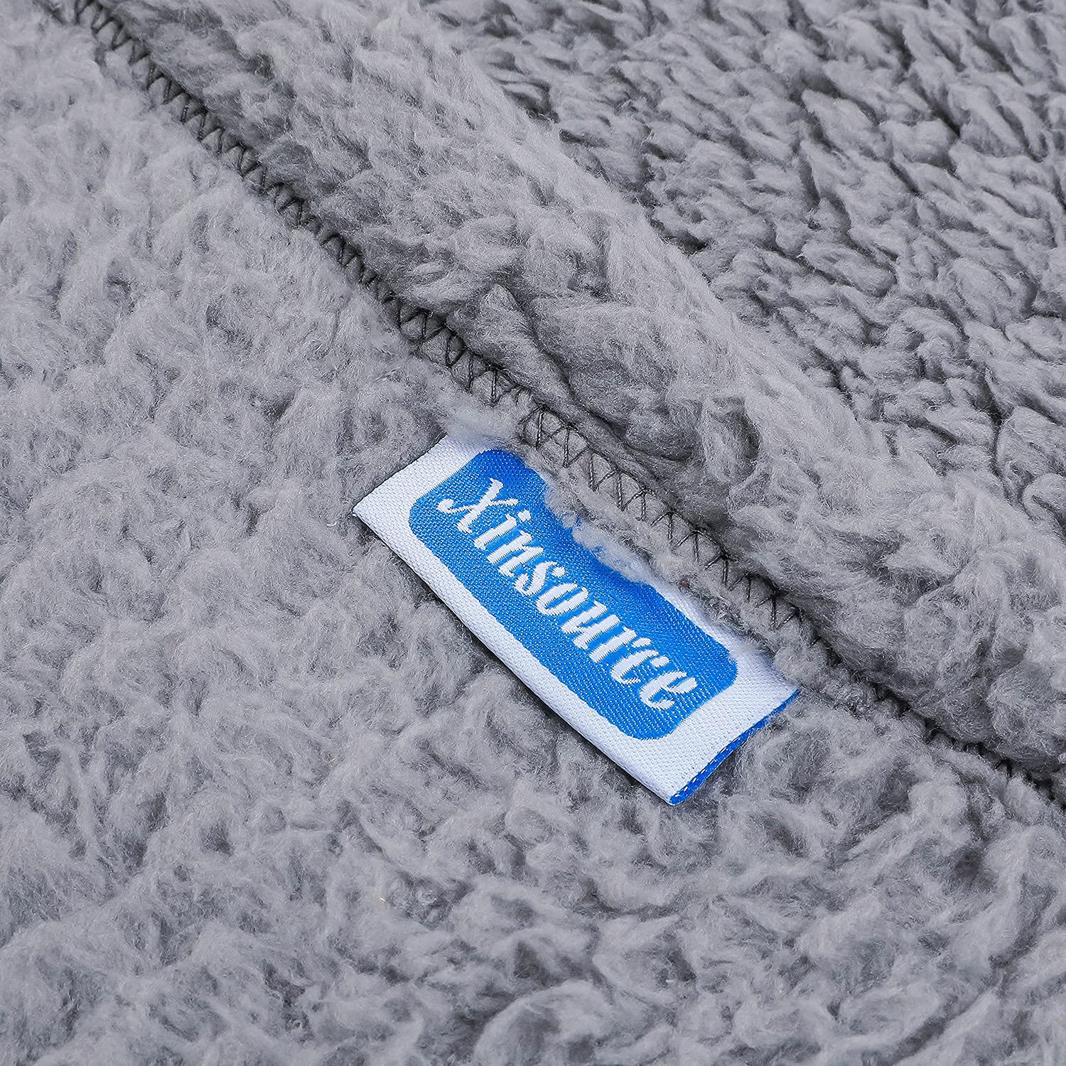 Xinsource 2 Pack Dog Blanket For Medium Size Dogs & Cats Soft Sherpa Fleece Pet Blanket Throw For Sofa, Couch Thick Durable Pet