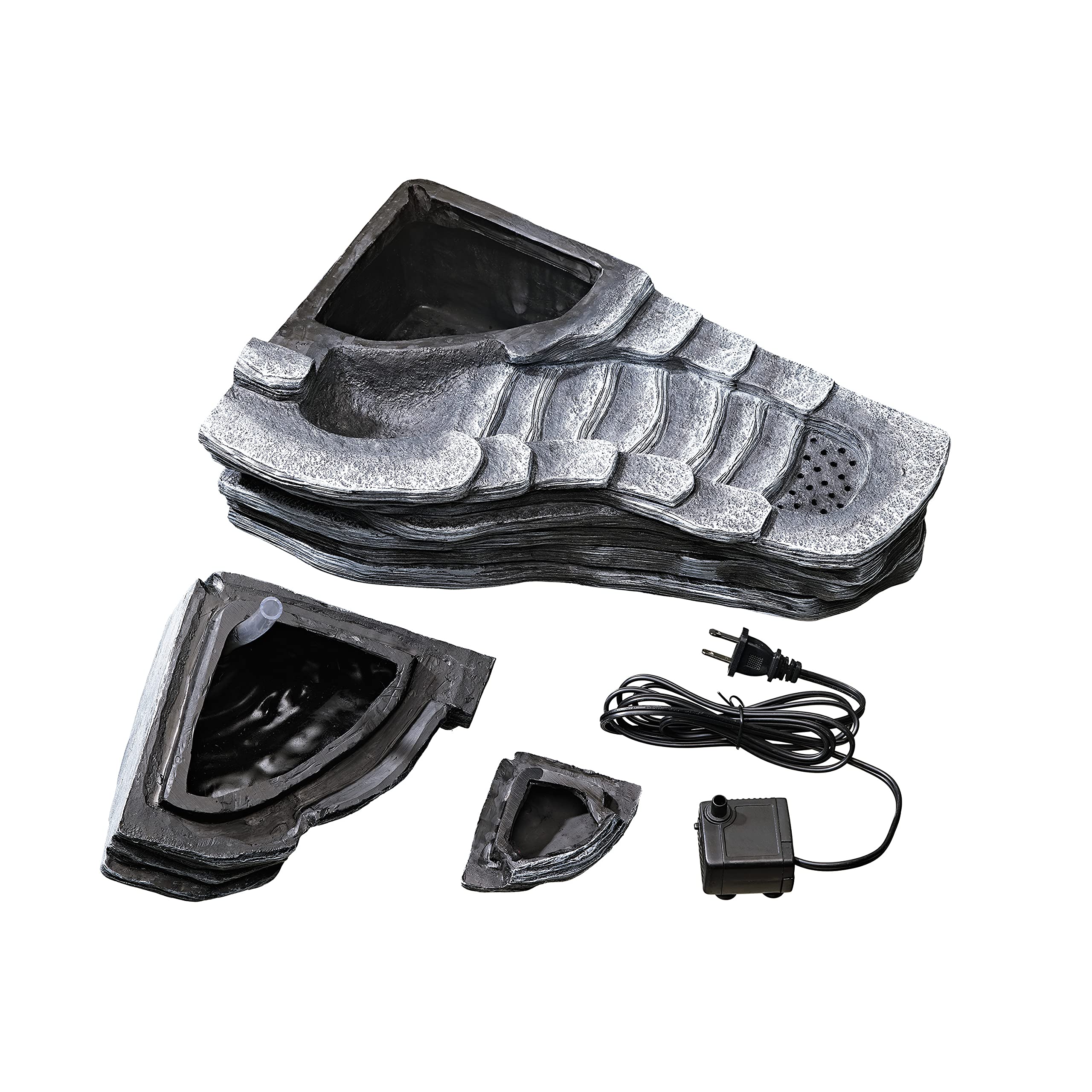 Zilla Pet Reptile Terrarium Waterfall Décor, Large