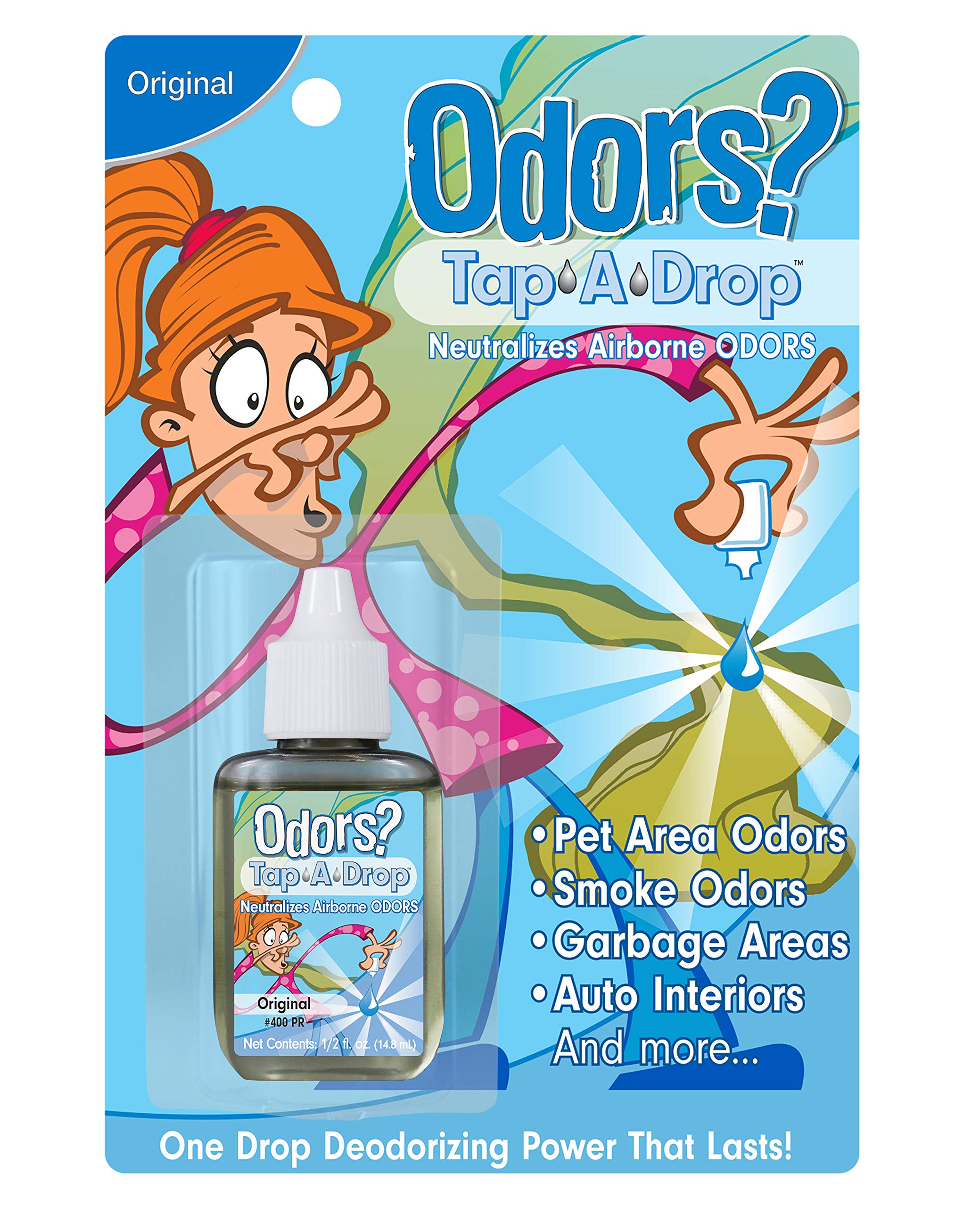 Nilodor Tap-A-Drop 1/2 Oz. Bottles One Drop Odor Neutralizer