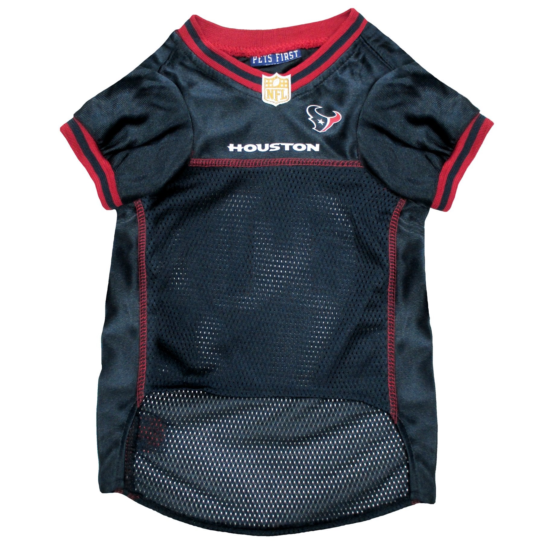 Nfl Housotn Texans Dog Jersey, Size: X-Small. Best Football Jersey Costume For Dogs & Cats. Licensed Jersey Shirt