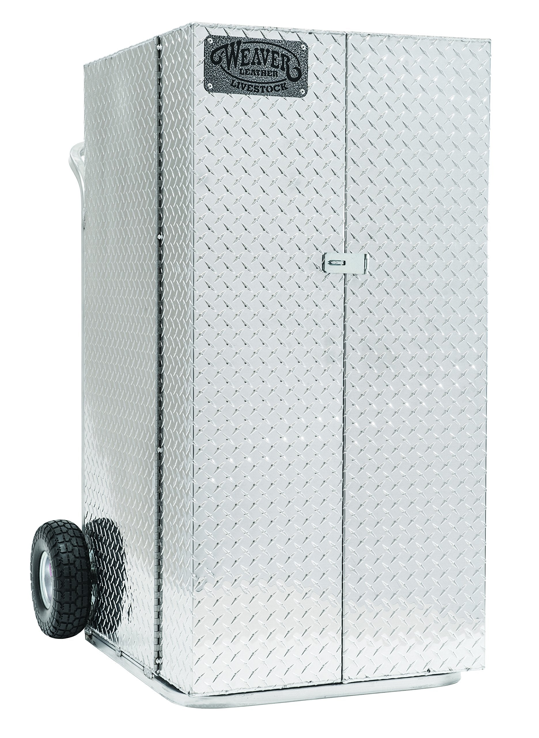 Weaver Leather Livestock French Door Aluminum Tread Plate Show Box, 4